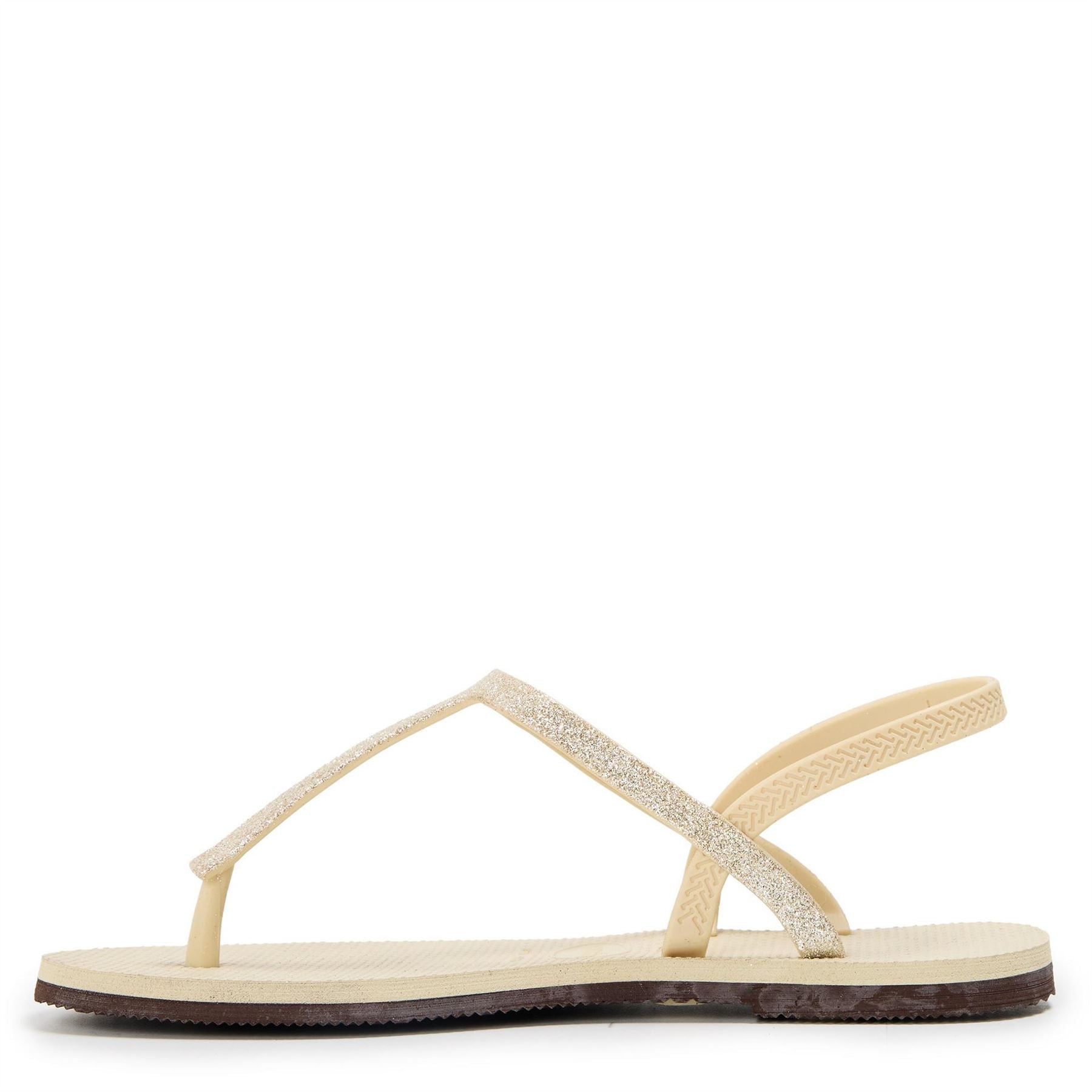 Havaianas Solid Patterned Toe Post Sandals with Thong Toe