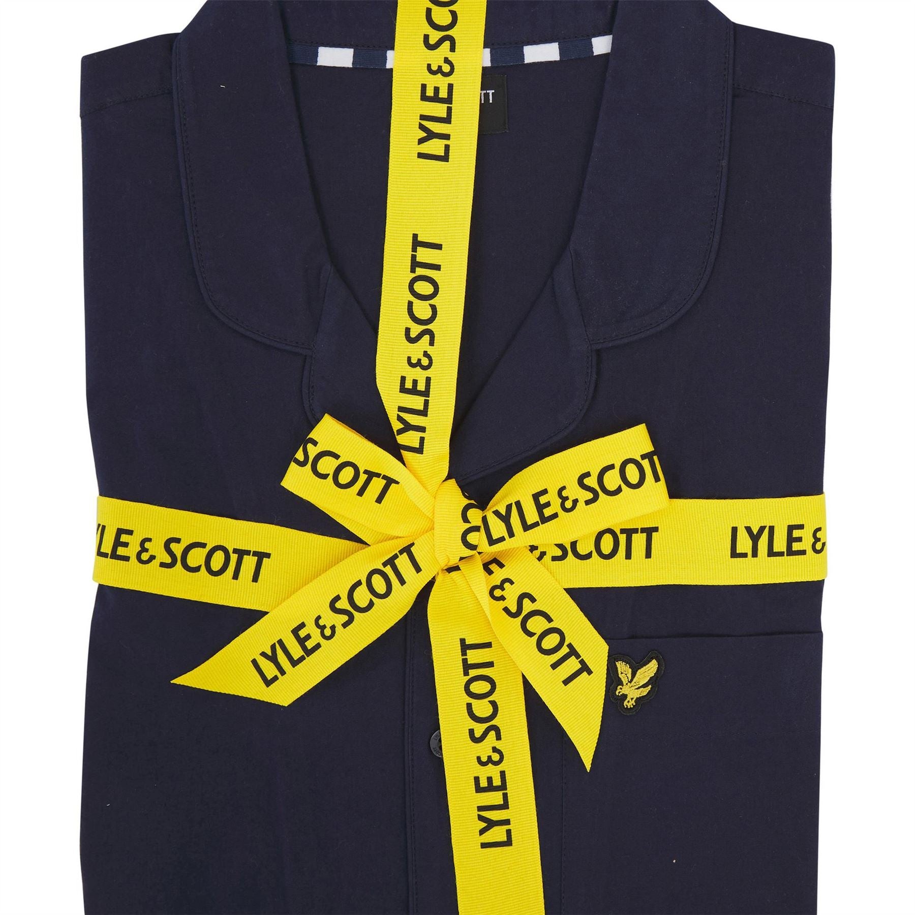 Lyle and Scott Short Sleeve Pyjama Top