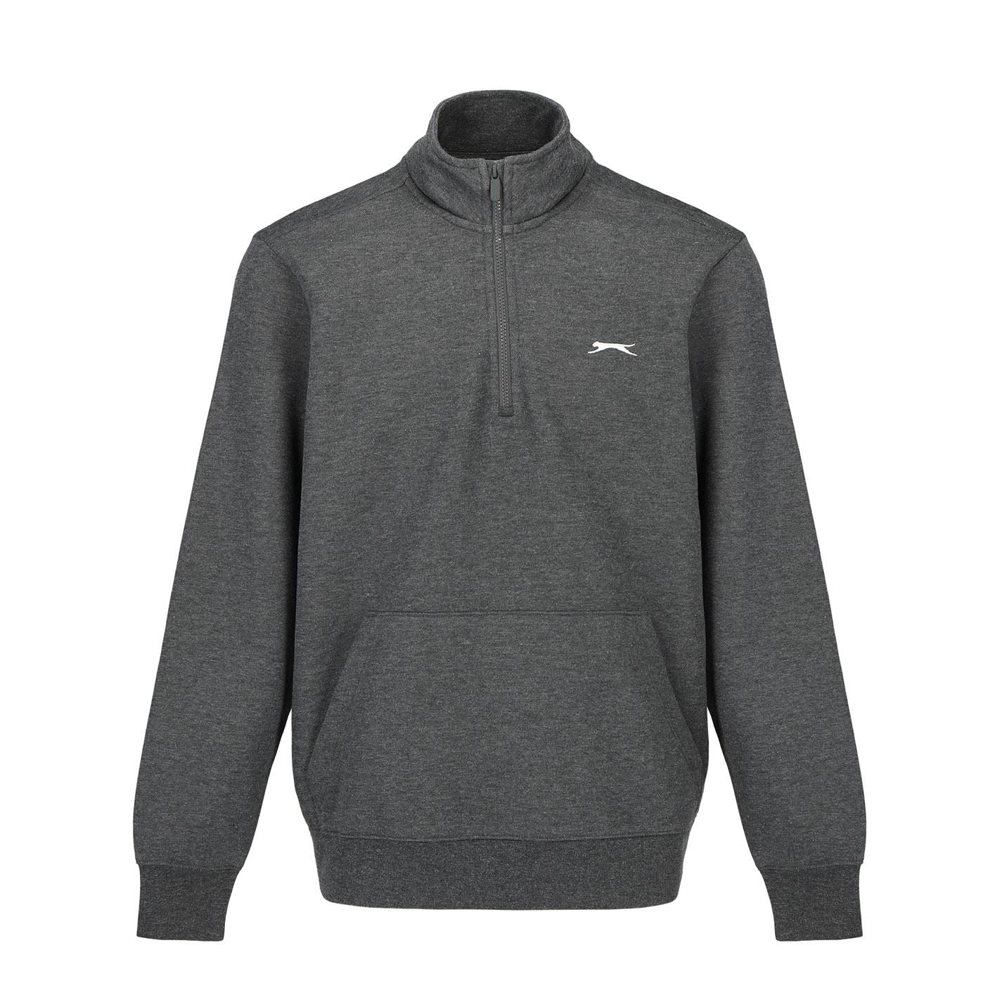 Slazenger Mens Quarter Zip Fleece Top