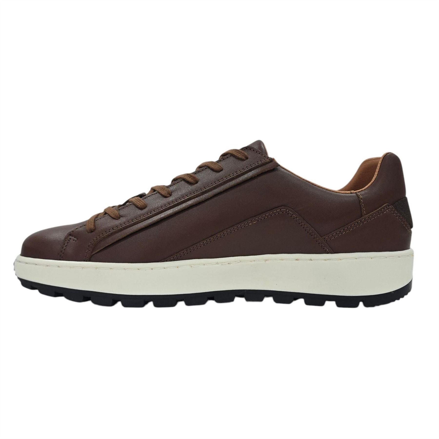 Deakins Gilmore Leather Lace Up Cloudfoam Low Top Trainers
