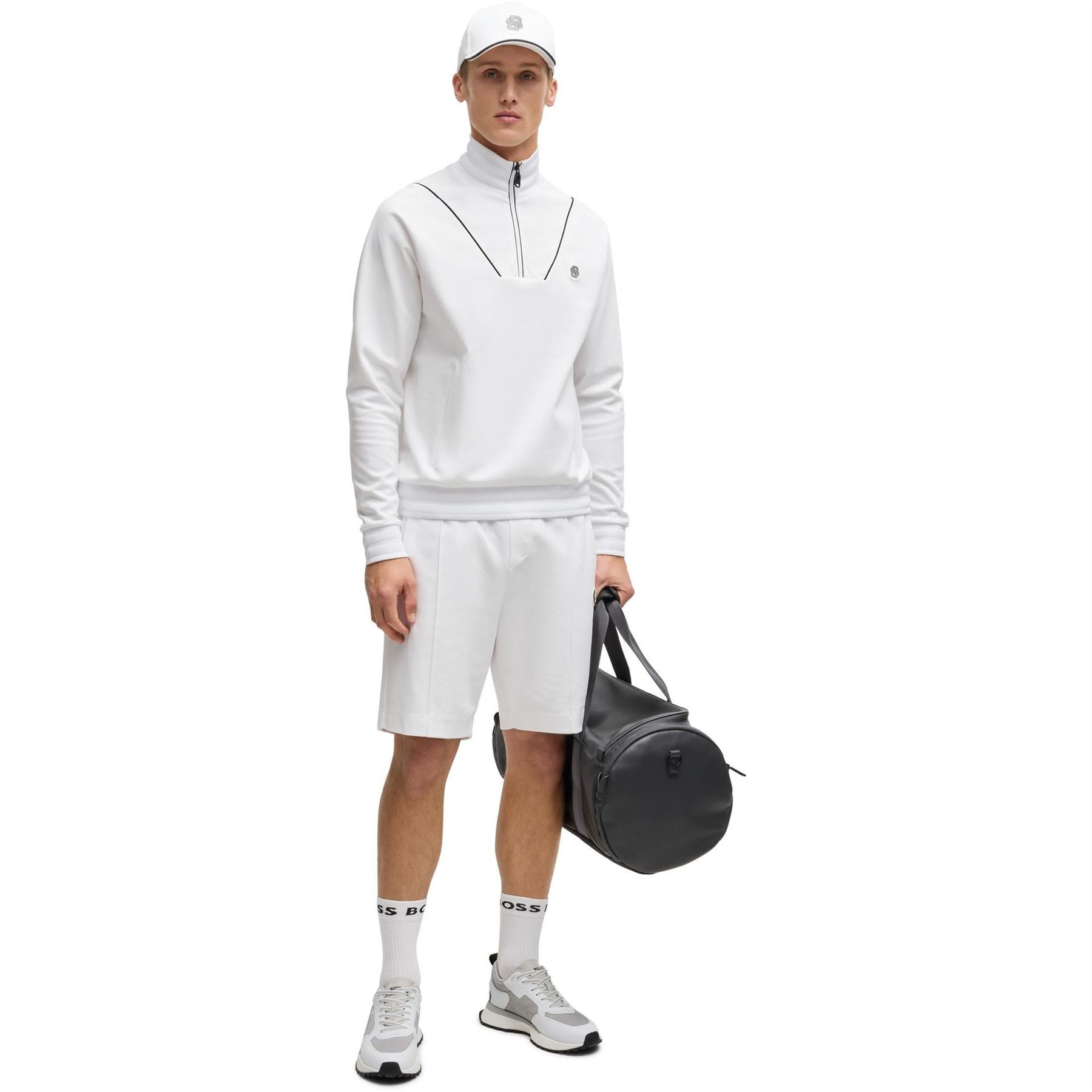 Boss Headlo TL Relaxed Fit Fleece Jogger Shorts