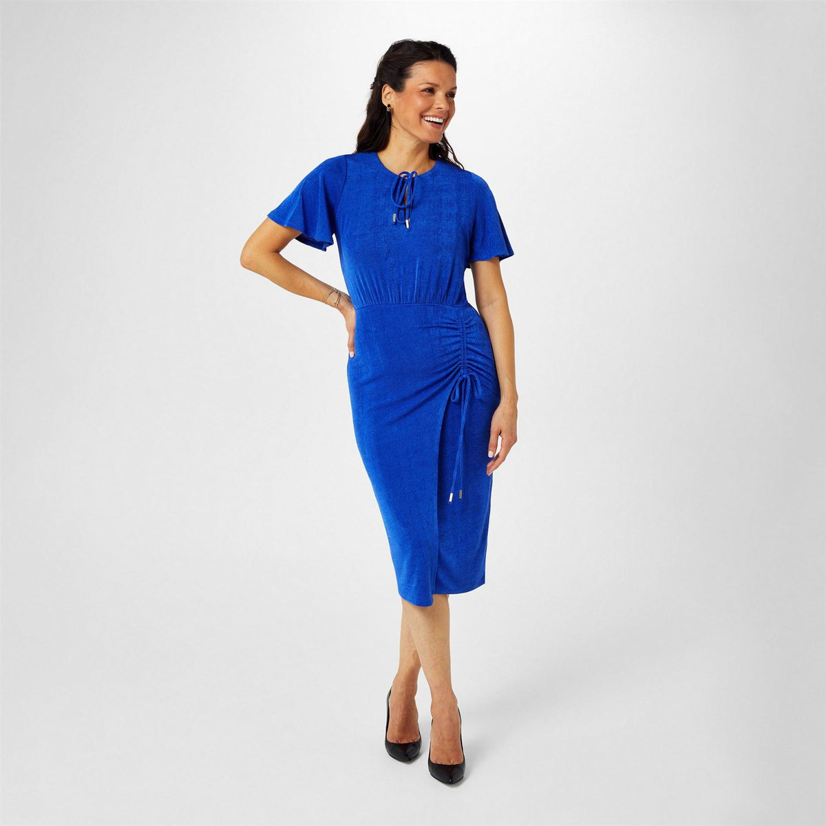 Biba Keyhole Jersey Dress