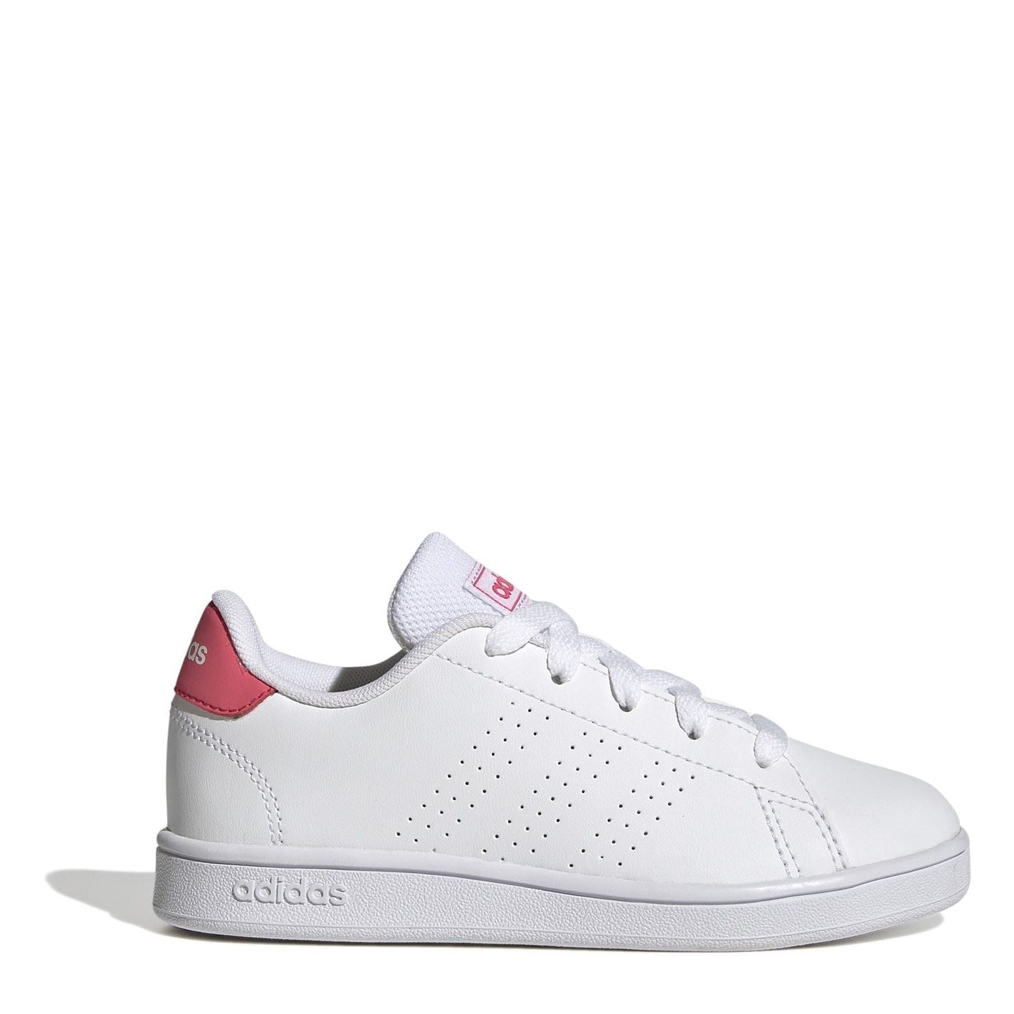 adidas Advantage Lace Up Low Top Sneakers