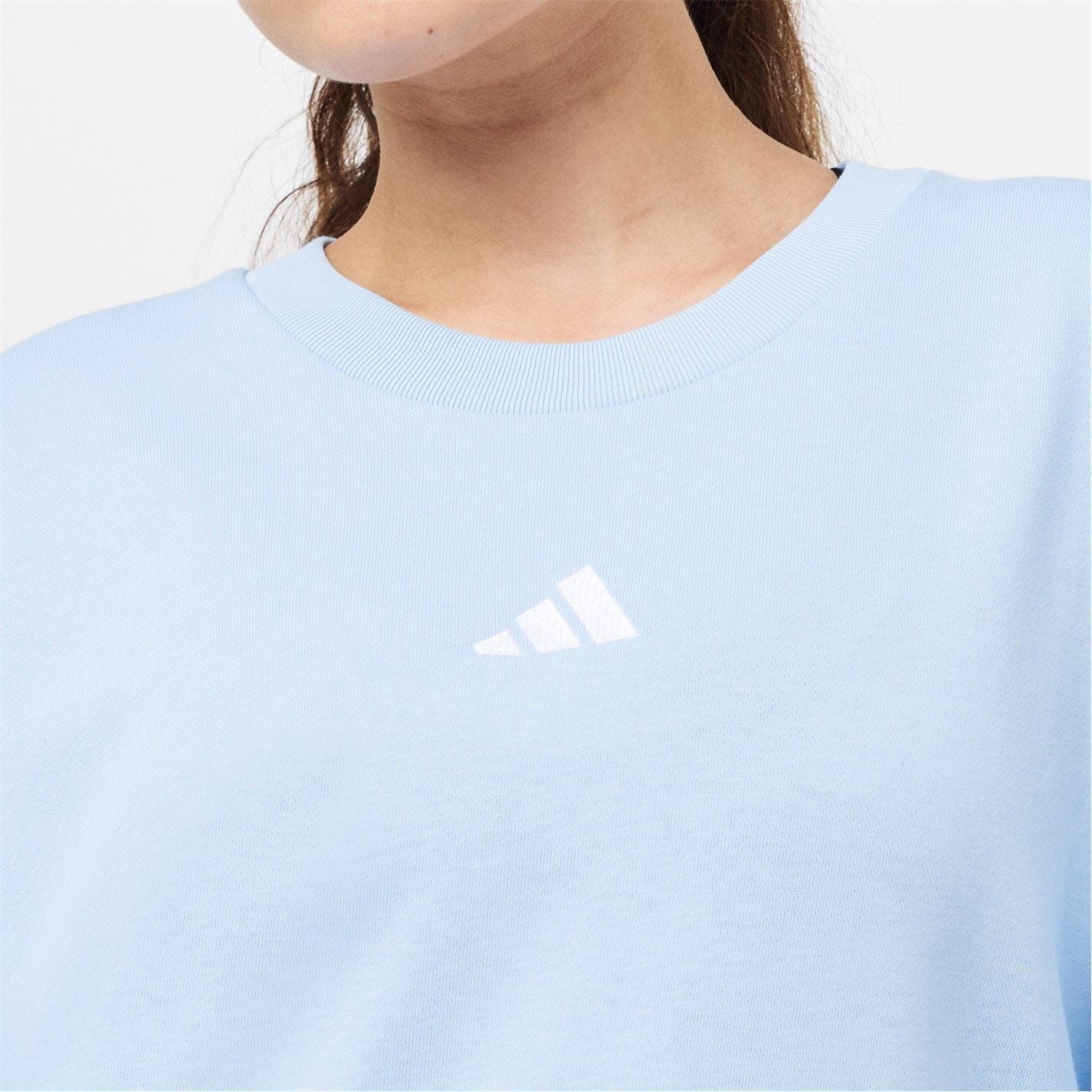adidas Womens Studio Lounge 3 Stripes Sweatshirt