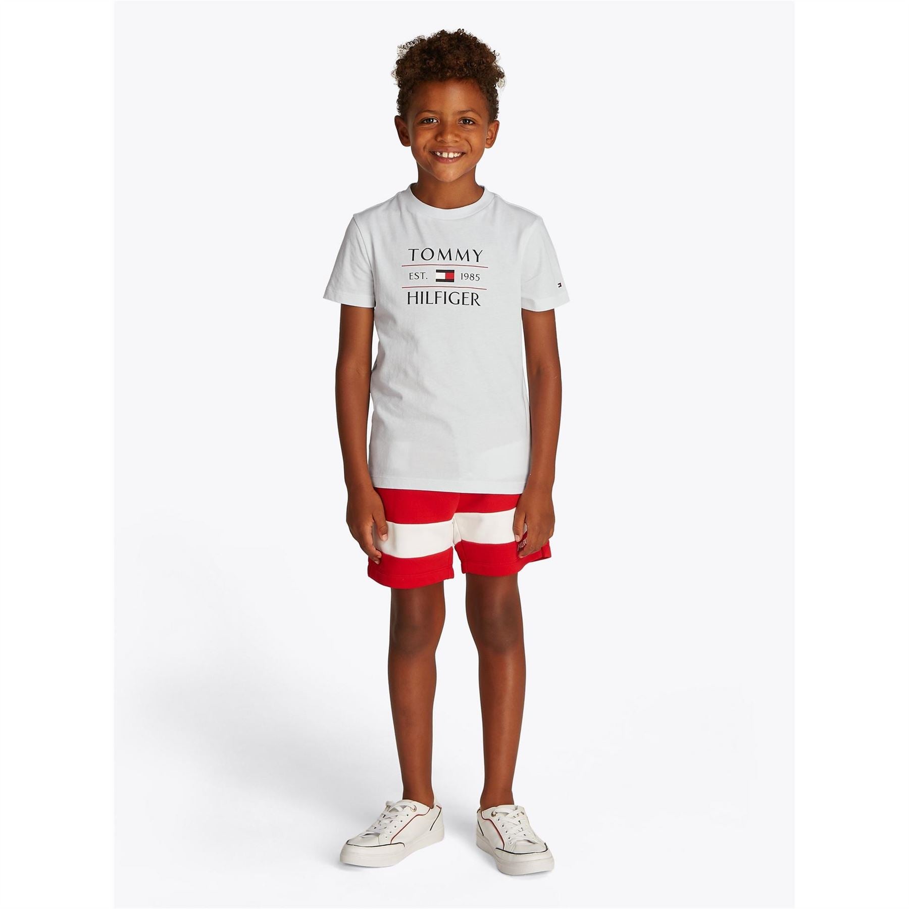 Tommy Hilfiger Flag Regular Fit Short Sleeve Crew Neck T-Shirt