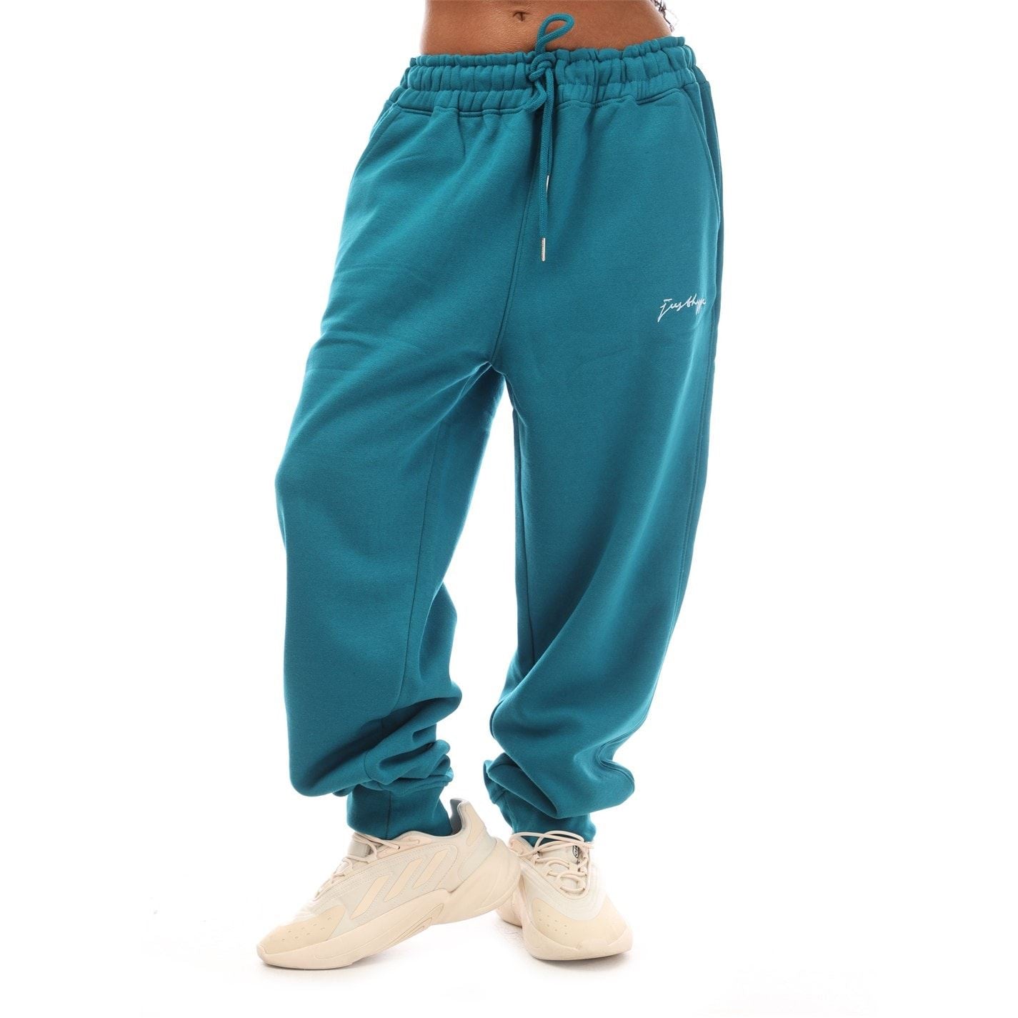 Hype Regular Fit Joggers Solid Patterned