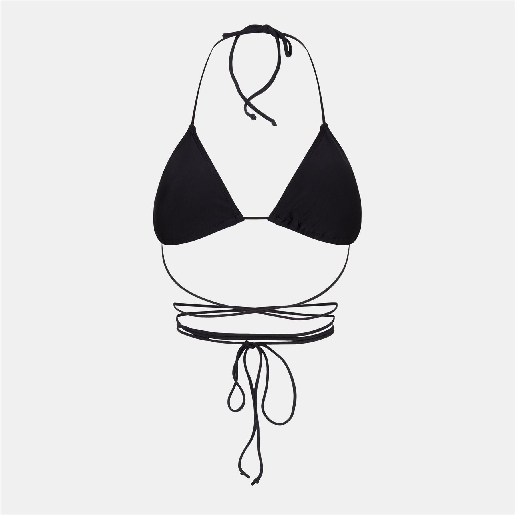 Brave Soul Neck Tie Bikini Top