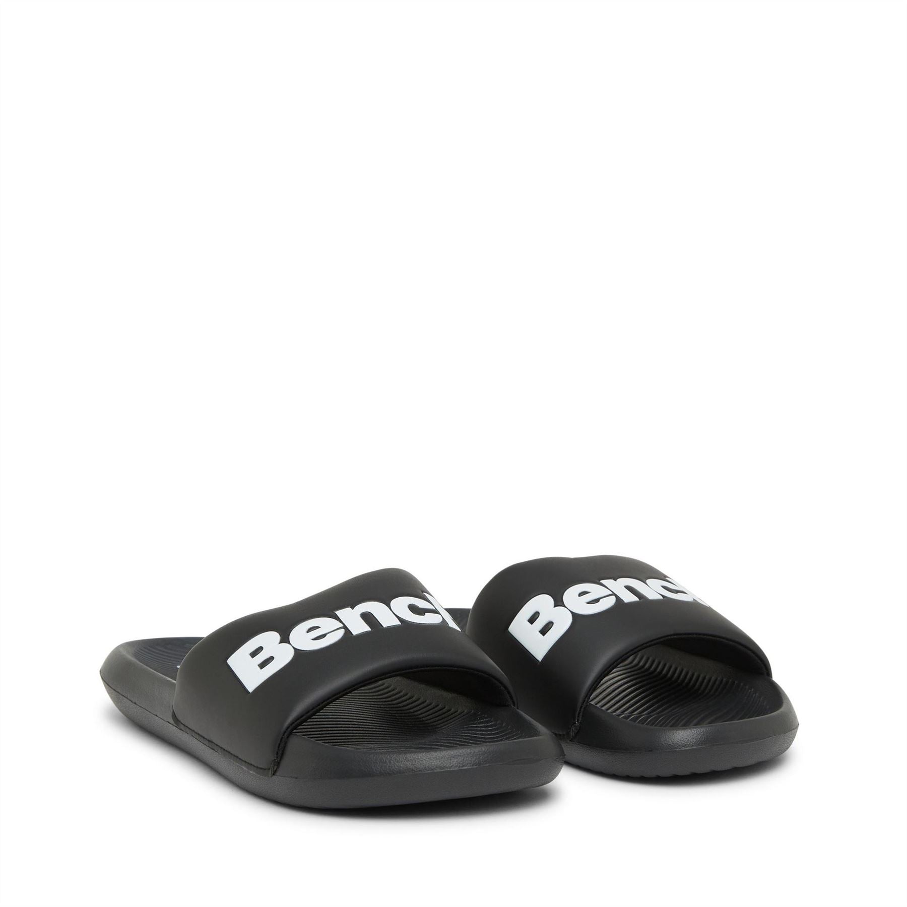 Bench Cruise Logo Print Open Toe Slides