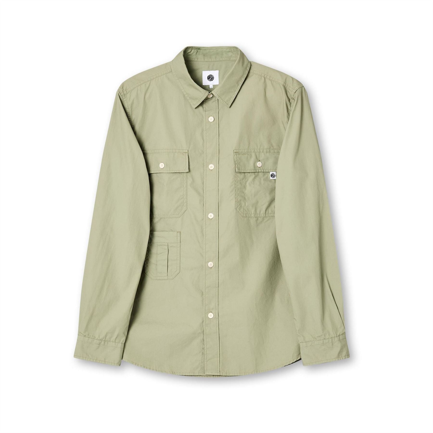 Pretty Green Brentwood Long Sleeve Plain Shirt