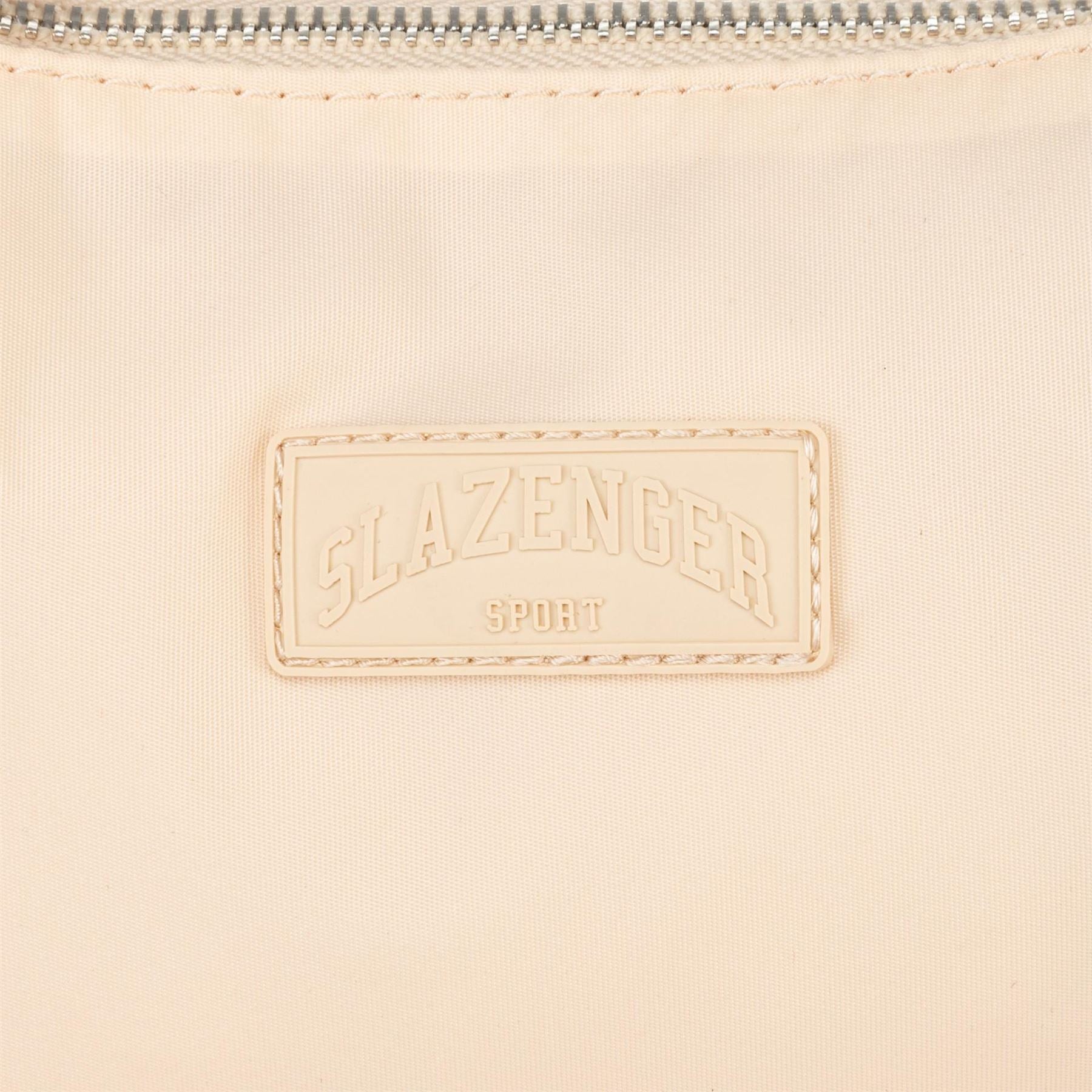 Slazenger Crossbodyody Crescent  Bag White Swan Black