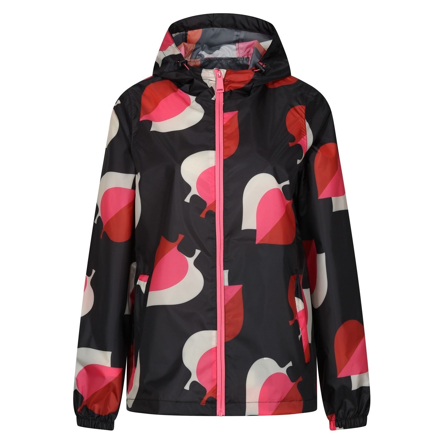 Regatta Orla Geometric Patterned Hooded Softshell Jacket