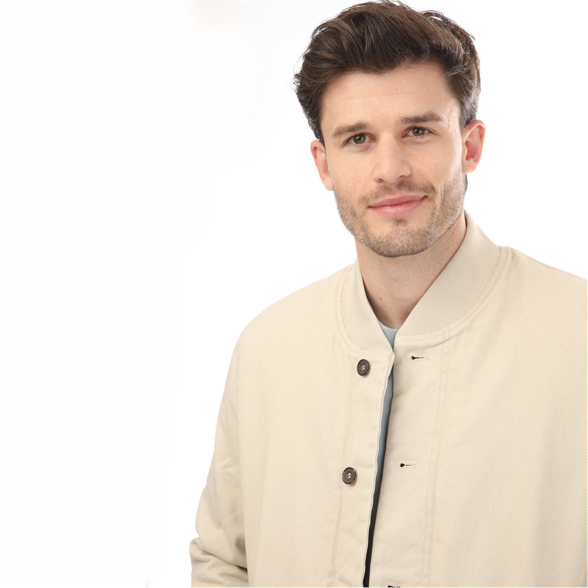 Lyle and Scott Petite Collared Neck Bomber Jacket
