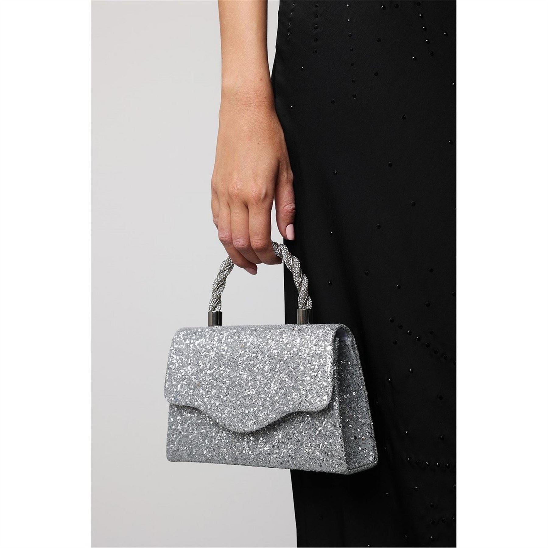 Wheres That From Evening Bag With Braided Top Handle