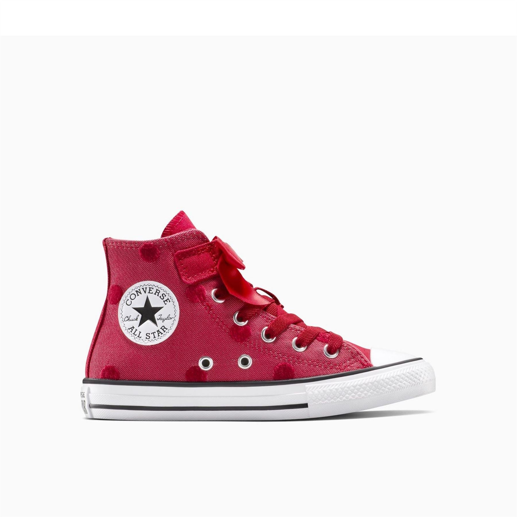 Converse Kids Chuck Taylor All Star Bow Canvasas High Top Trainers