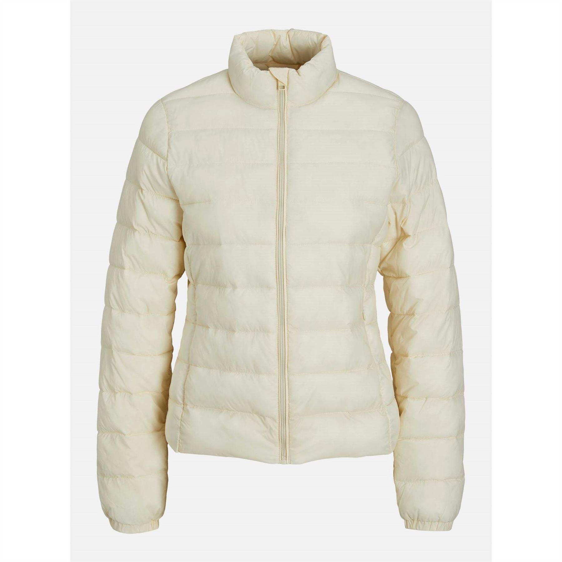 JJXX Solid Patterned Puffer Jacket