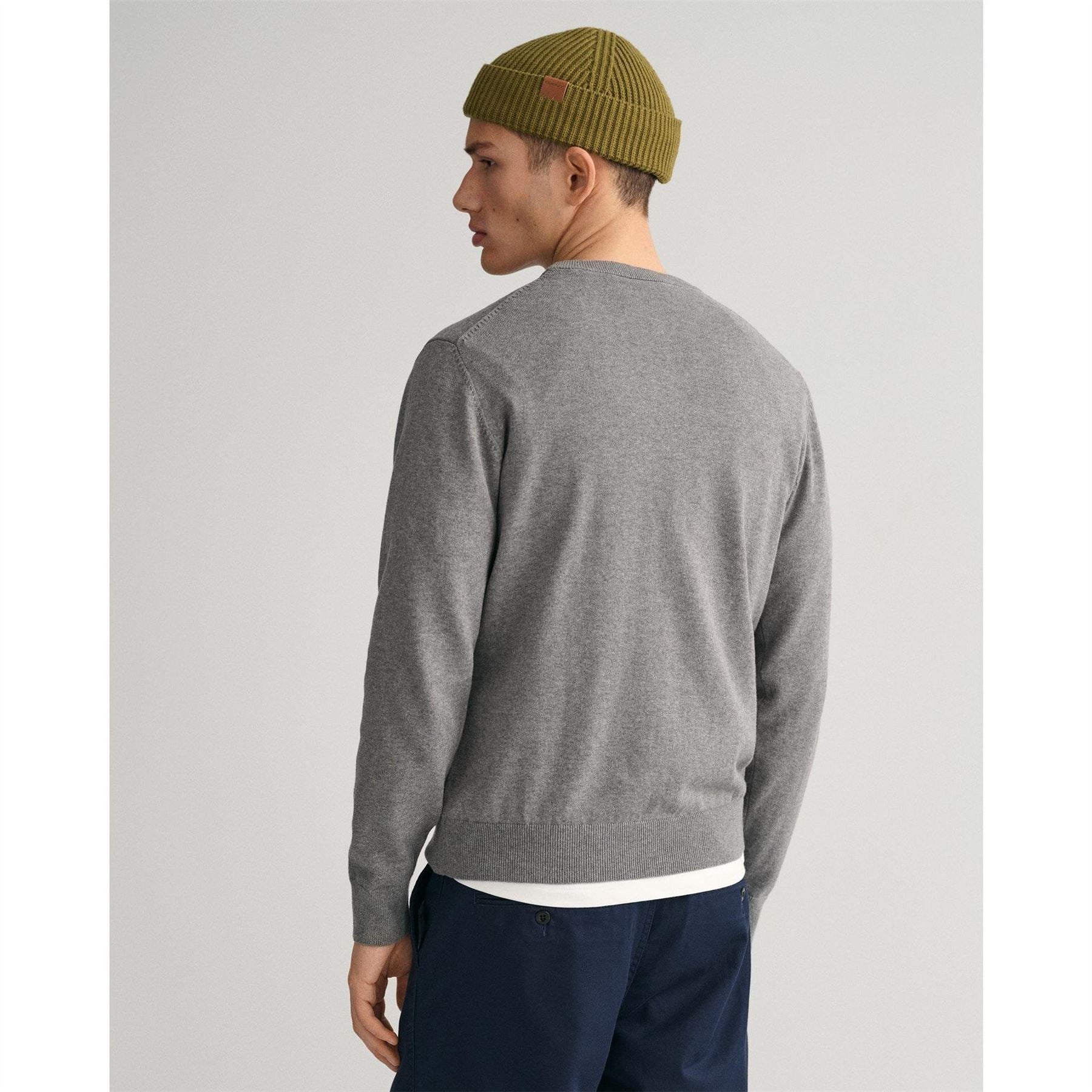 Gant Cotton Crew Neck Sweater