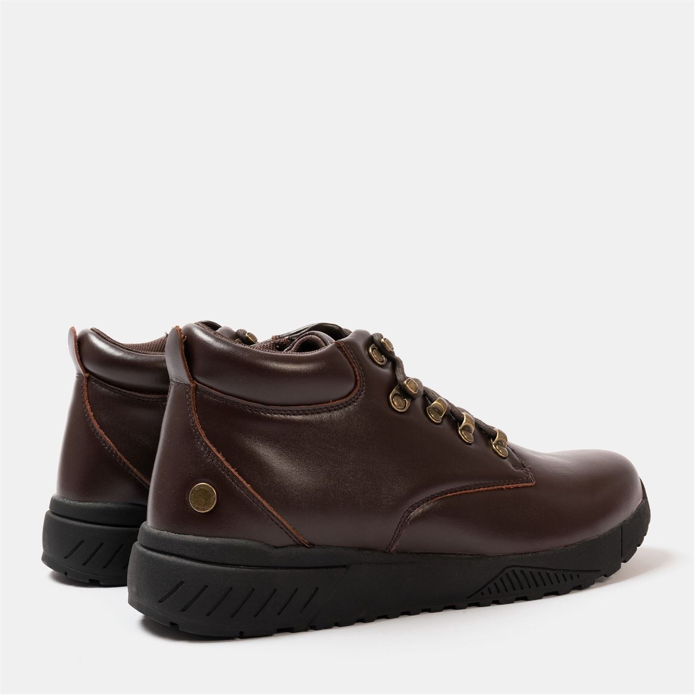 Donnay Mens Leather Casual Chukka Boots