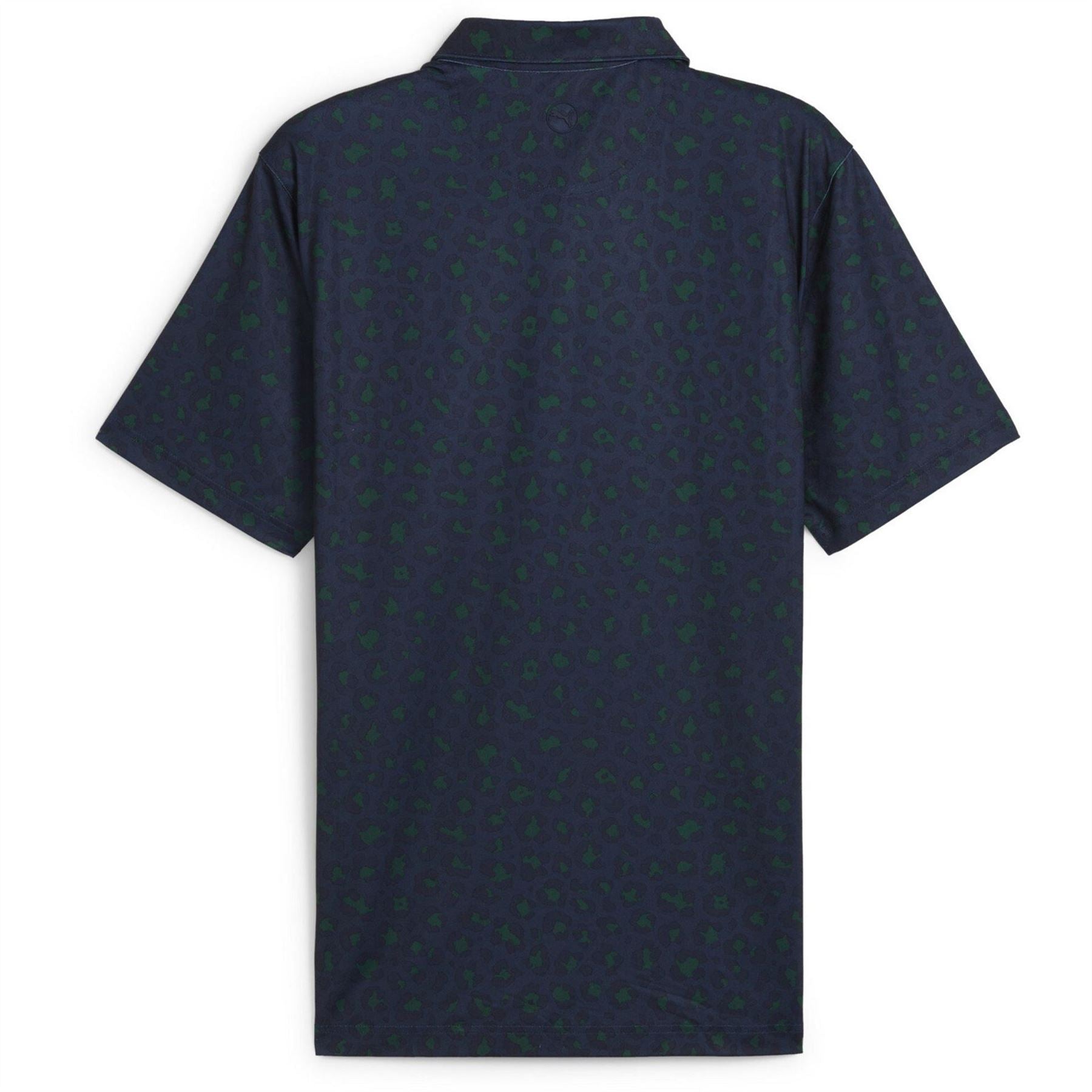 Puma Cloudspun Rosette Short Sleeve Performance Polo Shirt