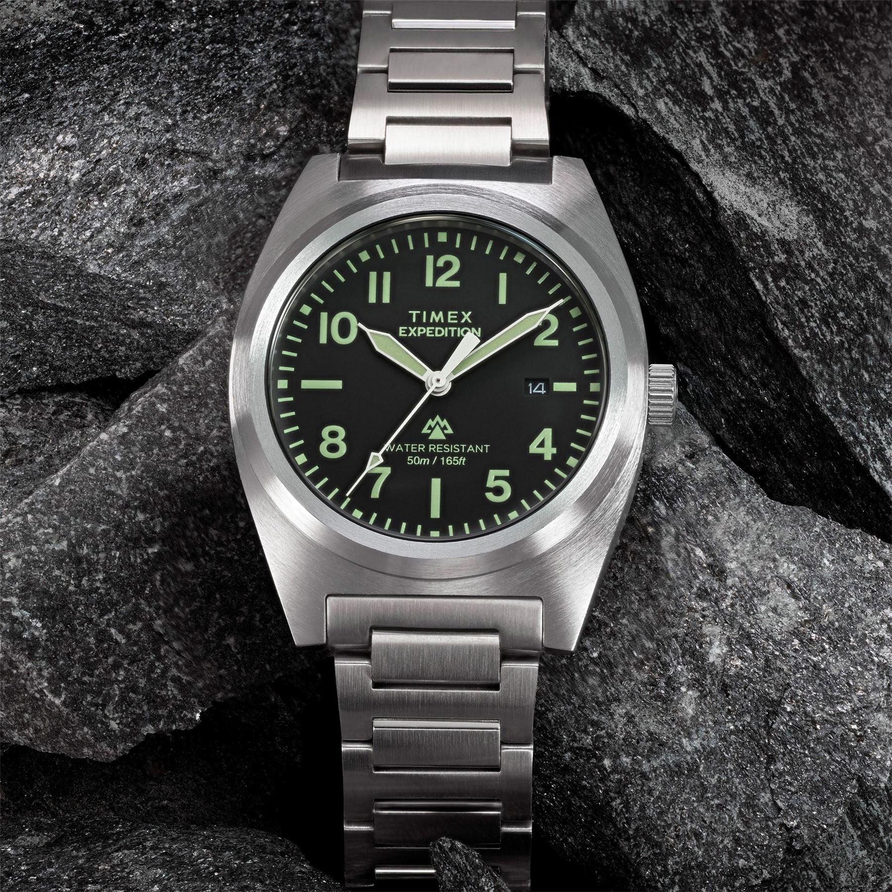 Timex Expedition Sn62 Field Rubber Single Wrap Analogue Watch