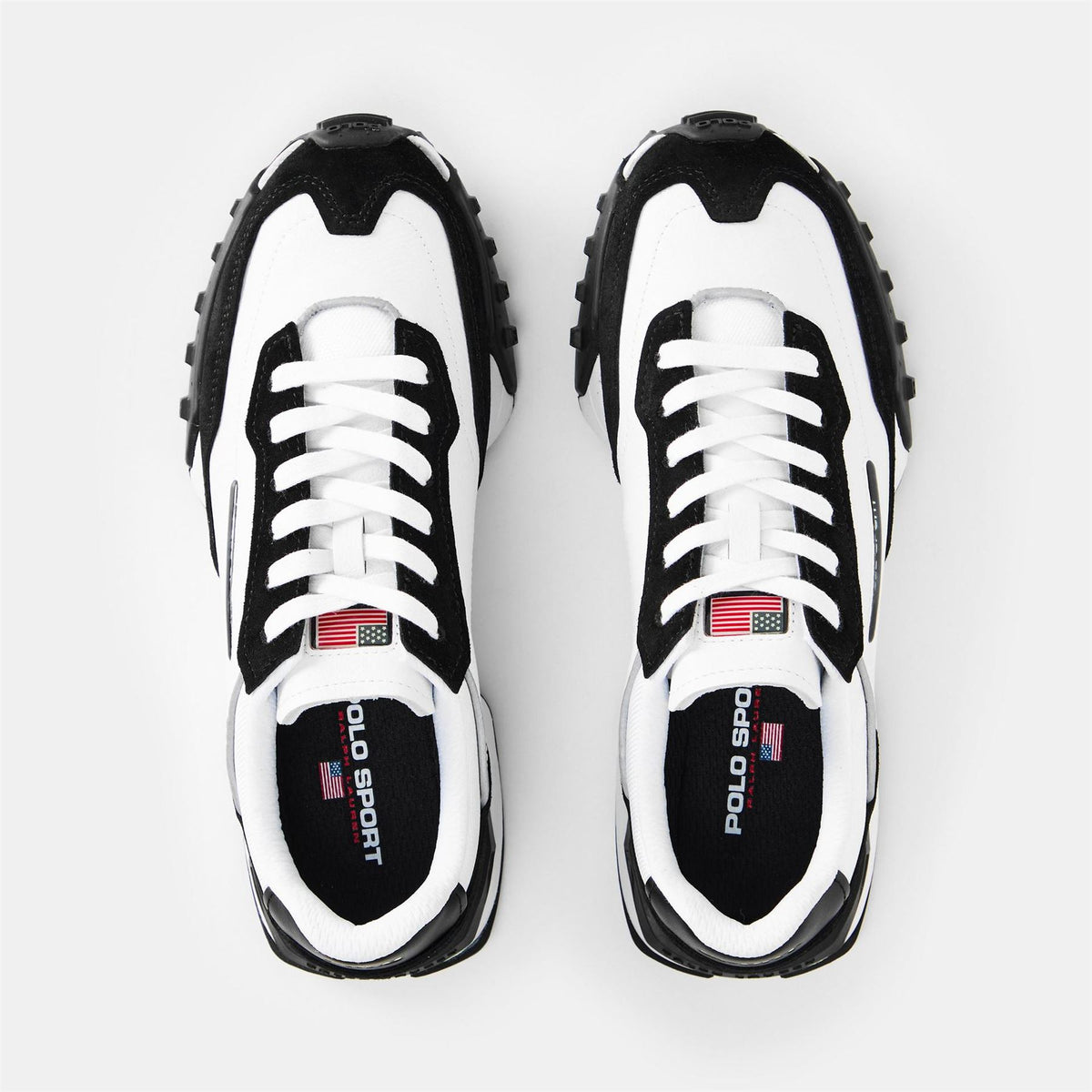 Polo Sport by Ralph Lauren Low Top Lace-Up Sneakers with Built-In Heel