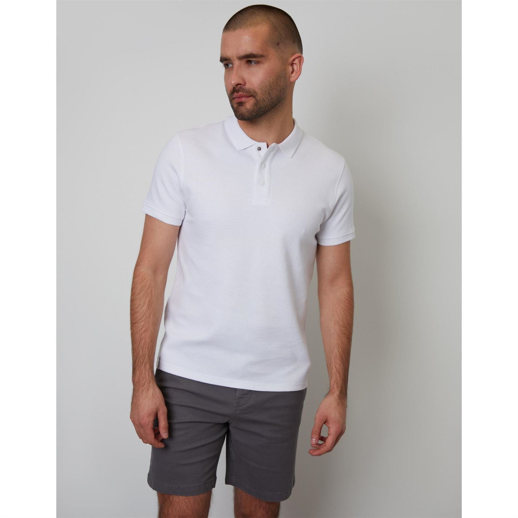 Threadbare Caswell Polo Regular Fit Short Sleeve Shirt