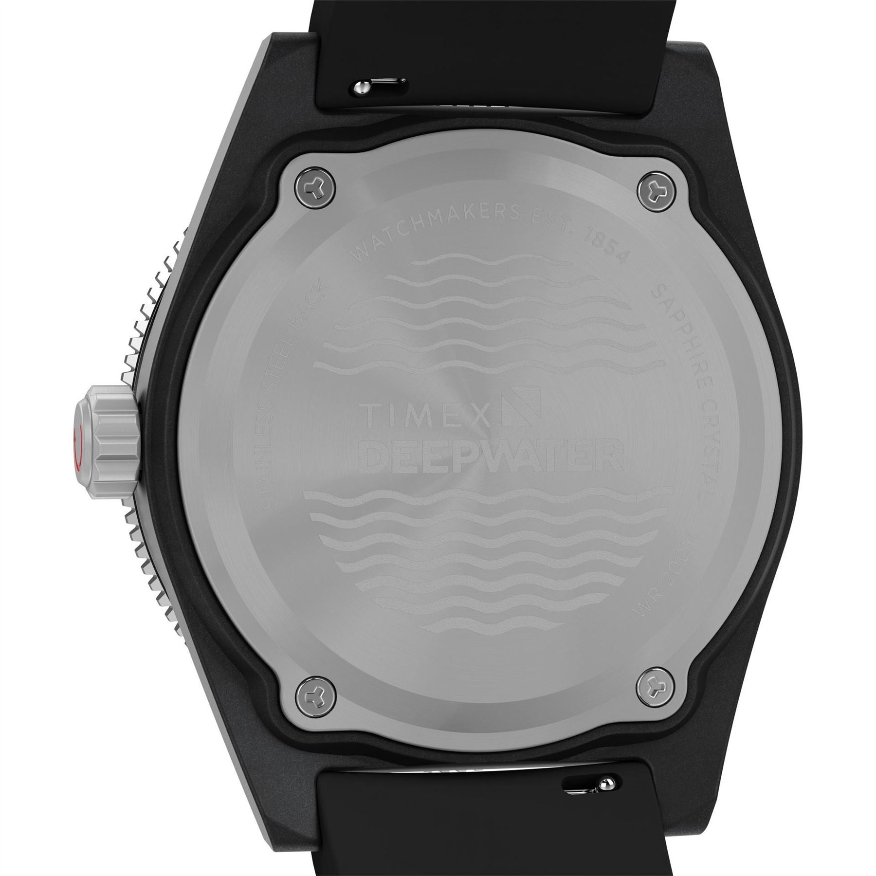 Timex Water Meridian Dive Rubber Strap Analogue Watch