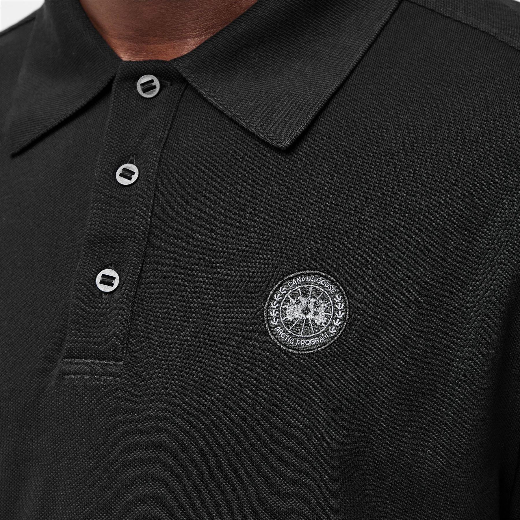 Canada Goose Beckley Logo Cotton Polo Shirt