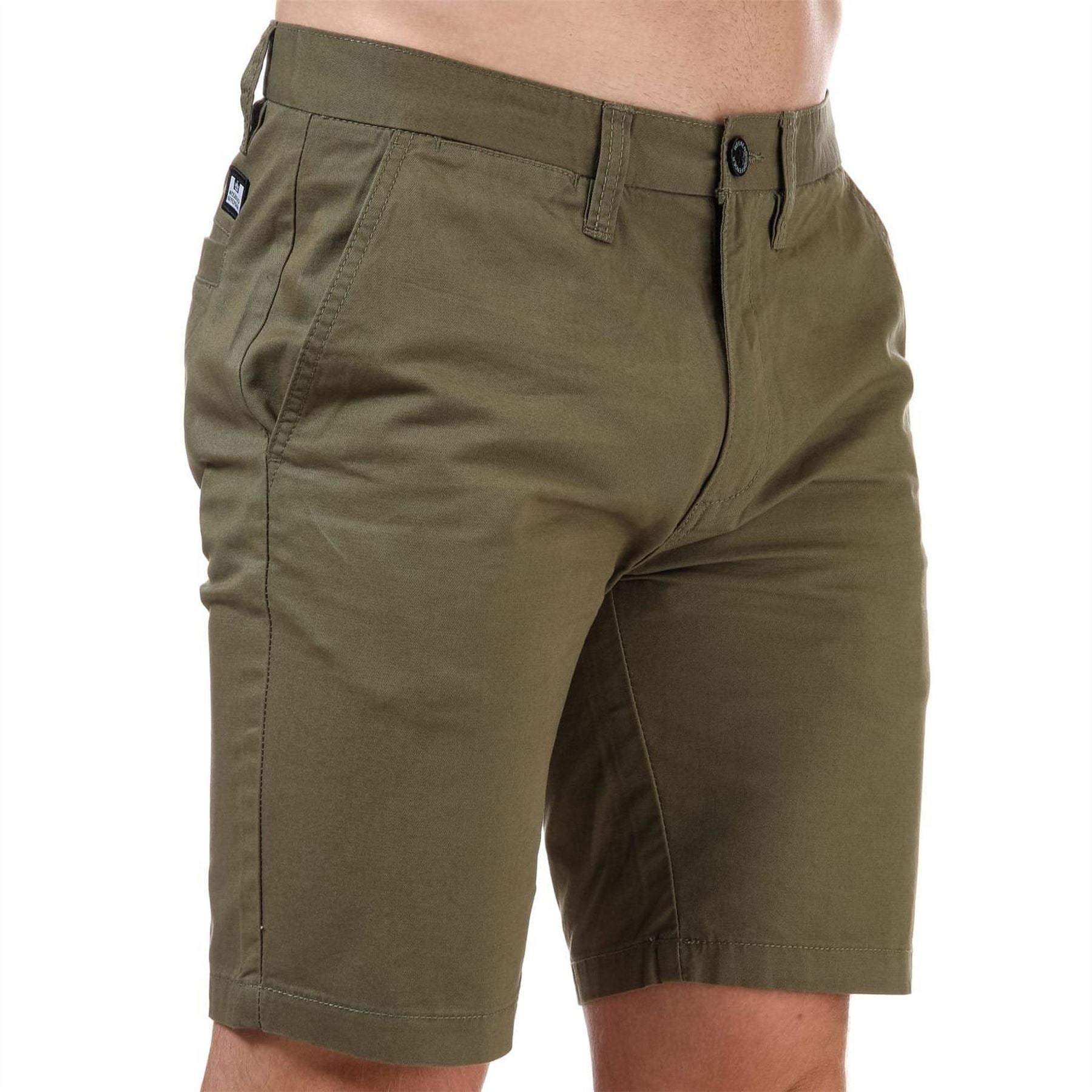 Weekend Offender Dillenger Cotton Twill Chino Shorts