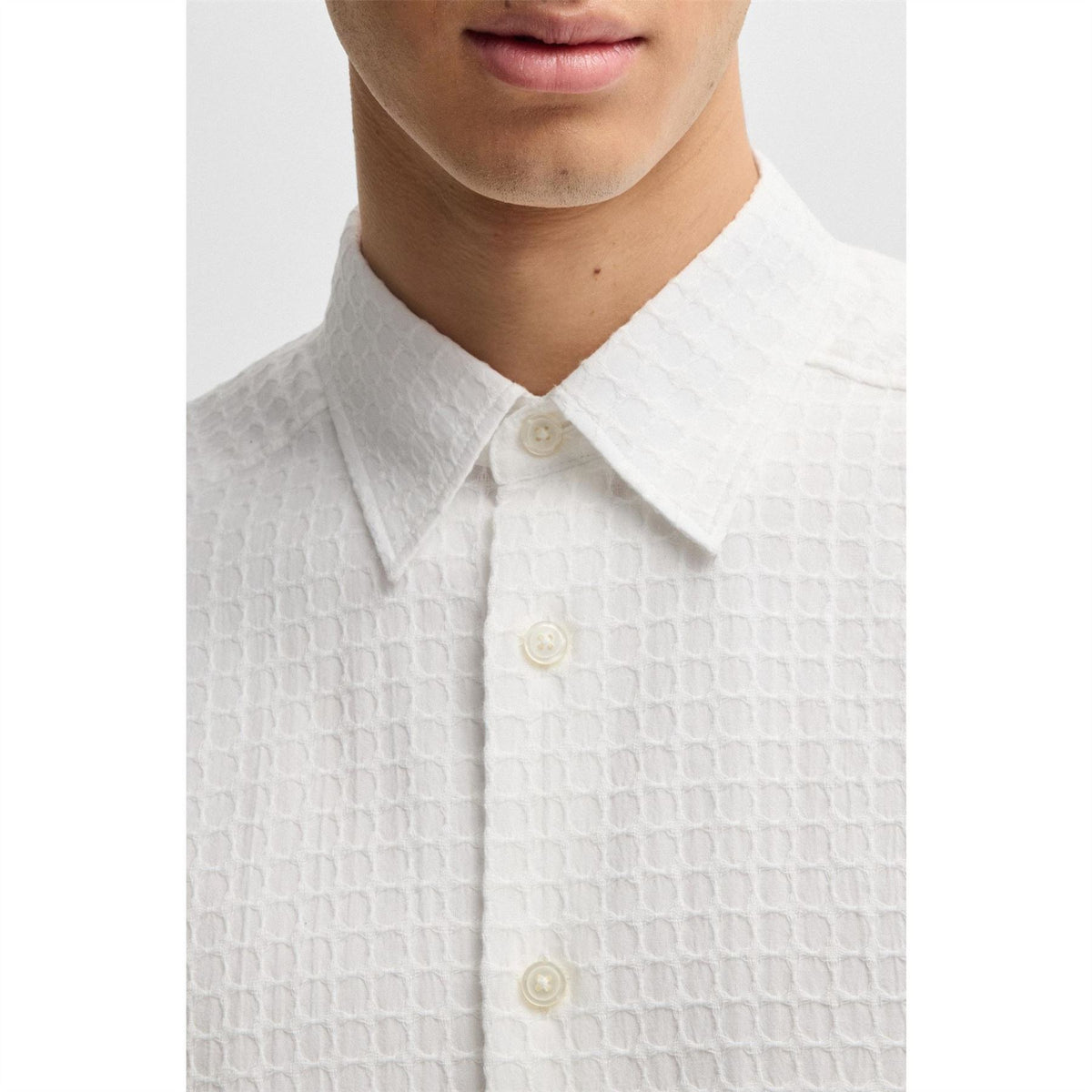 Boss Hbb C Cory Plain Short Sleeve Shirt