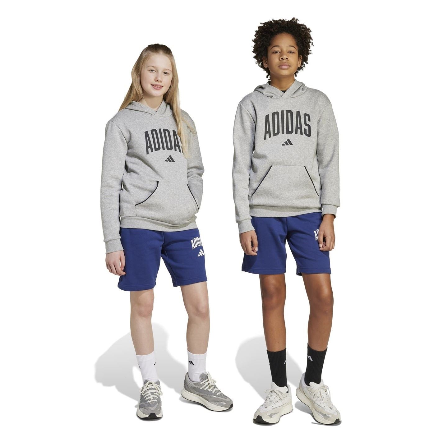adidas Regular Fit Denim Bermuda Shorts with Bold Logo