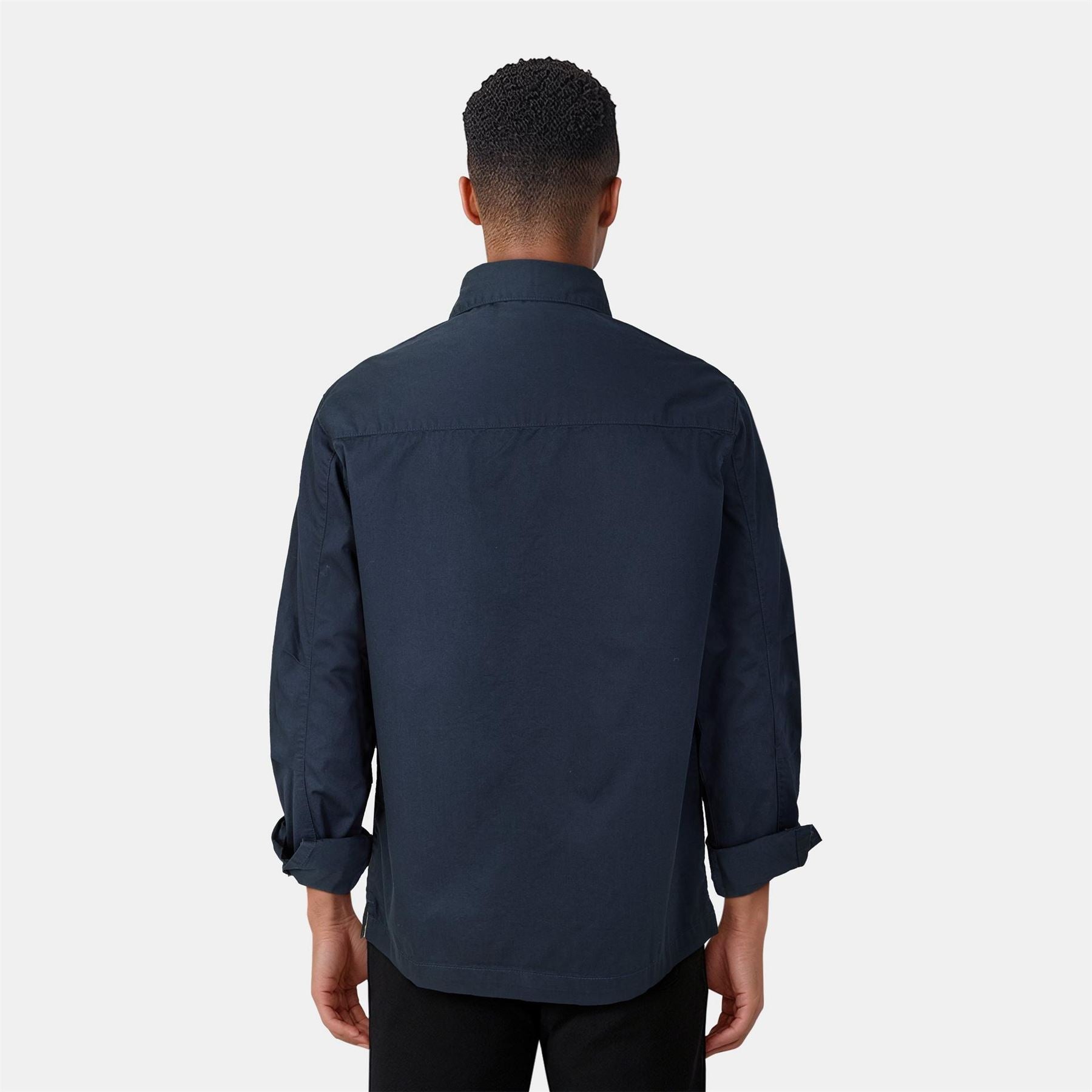 Lyle and Scott Brushed Button Through Overshirt