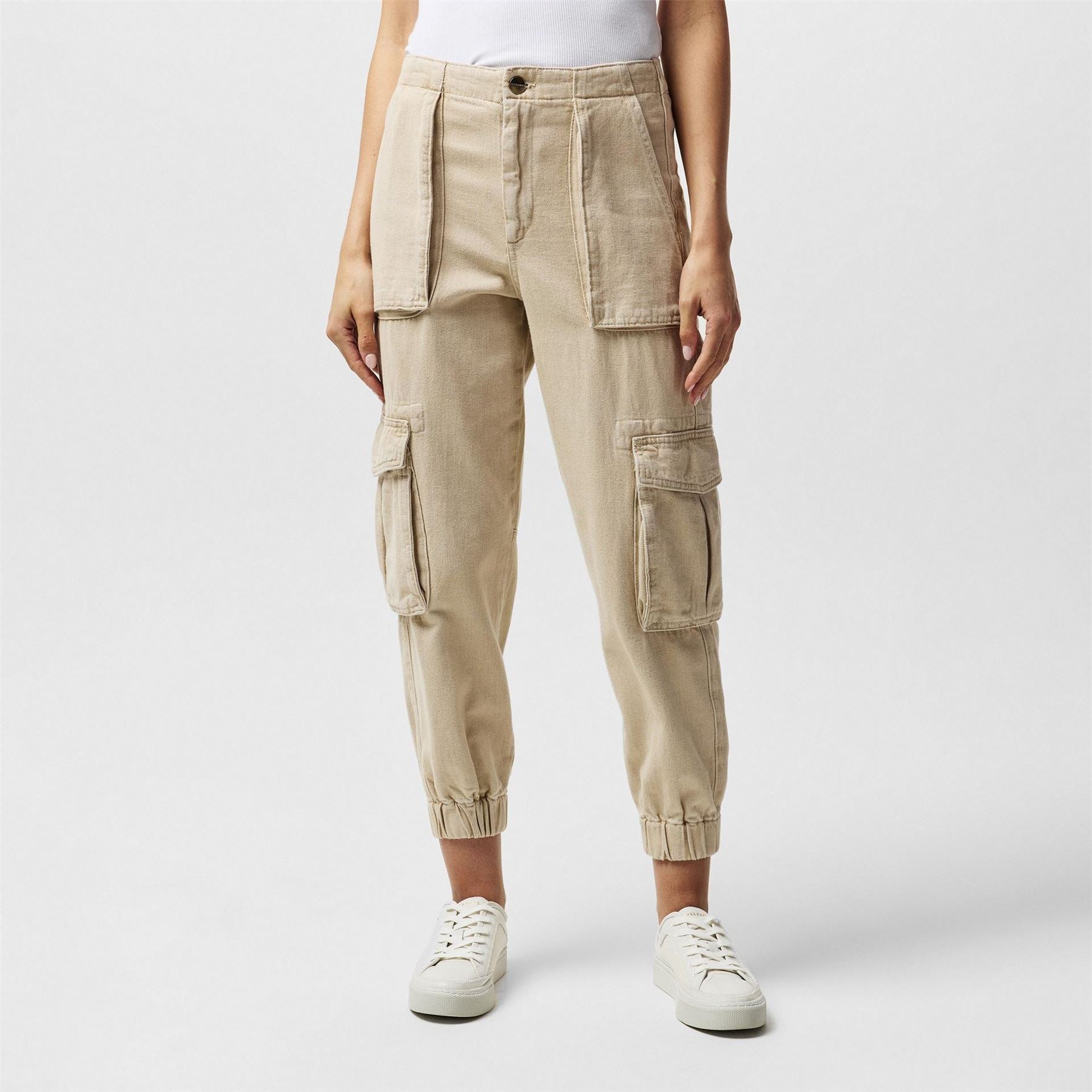 AllSaints Frieda Cuffed Jeans
