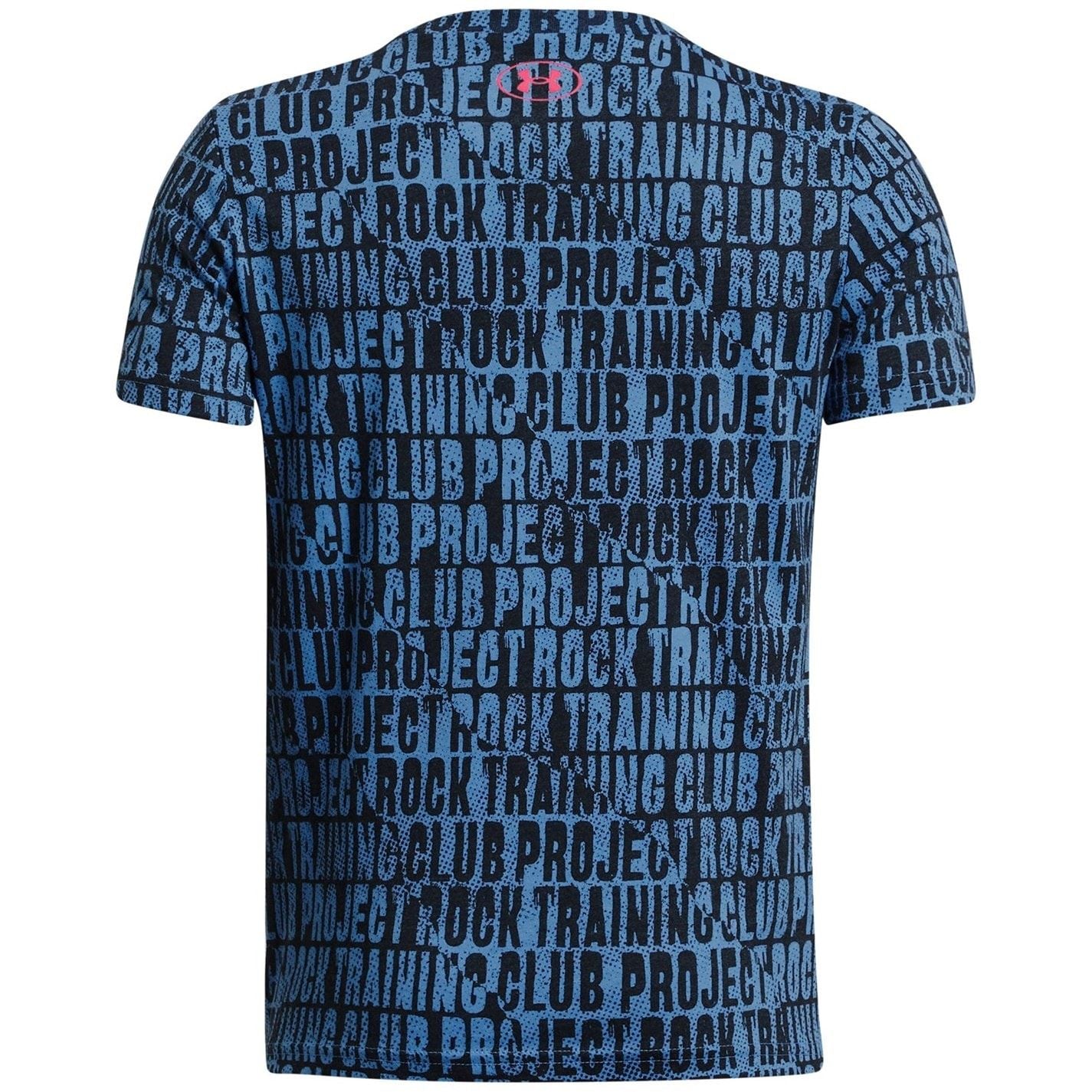 Under Armour Boys Lettering Regular Fit Crew Neck Short Sleeve T-Shirt