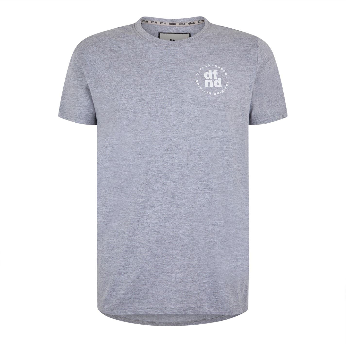 DFND London 2 Pack Regular Fit Crew Neck T-Shirt