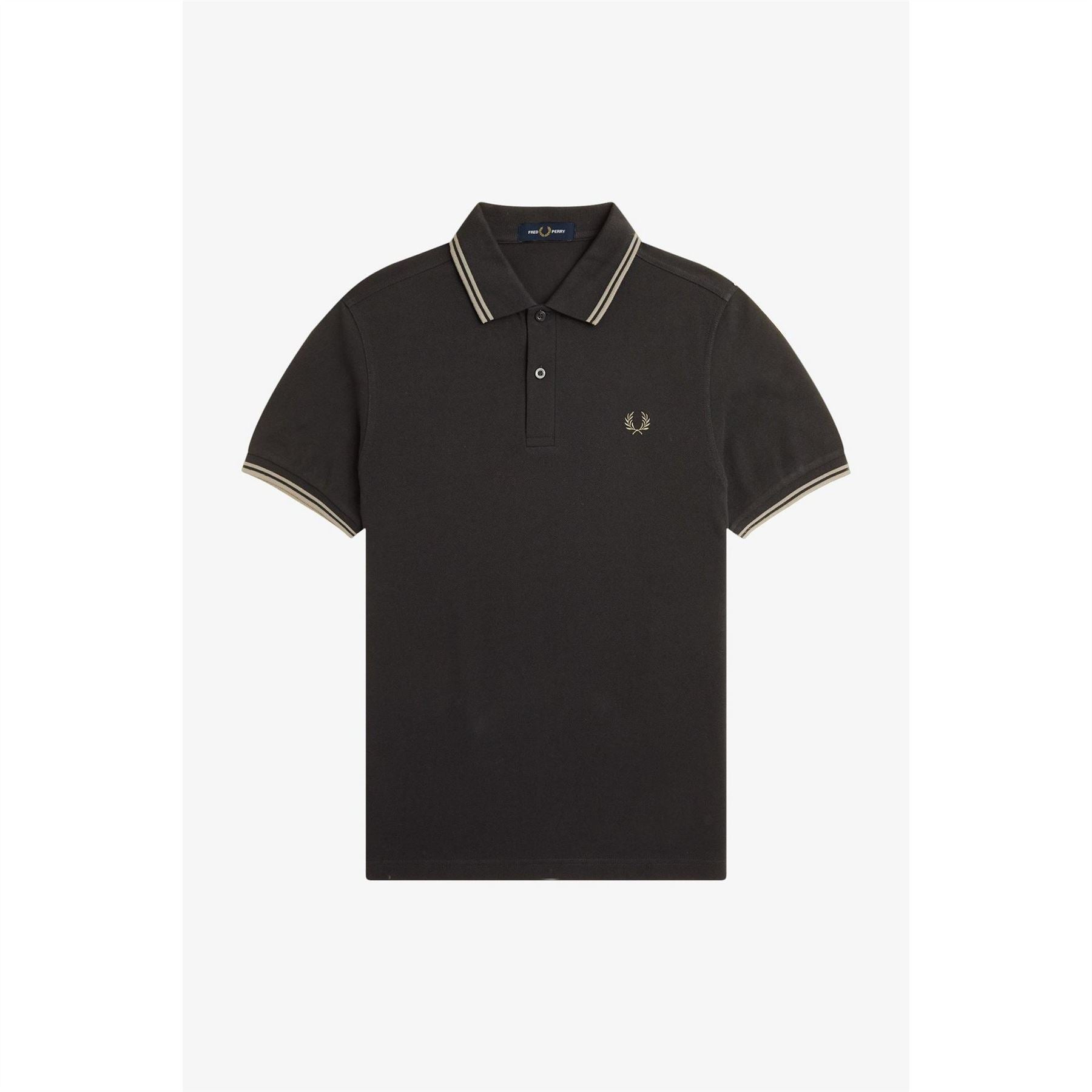 Fred Perry Sleeve Twin Tipped Polo Shirt