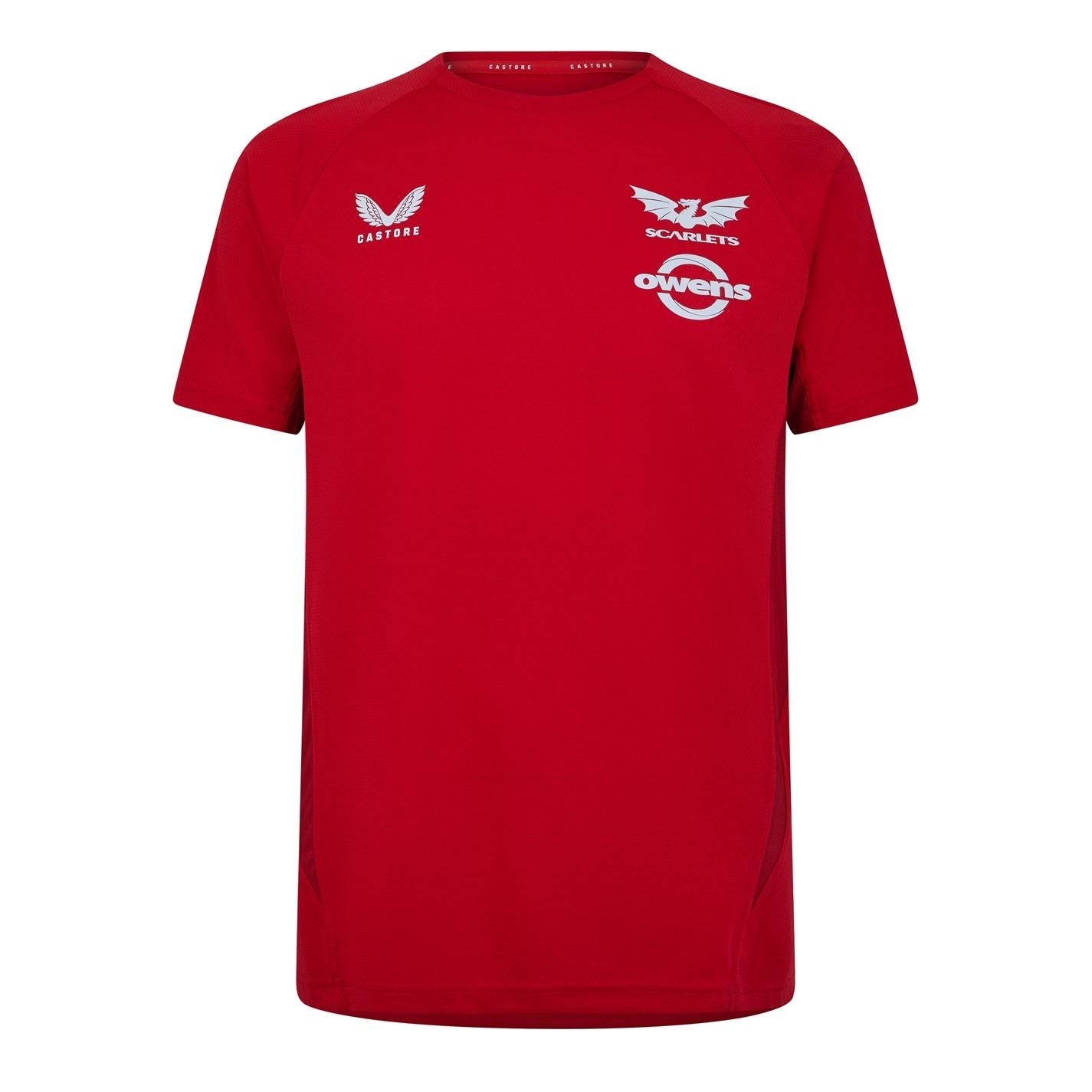 Castore Scarlets T-Shirt 2024 2025 Adults
