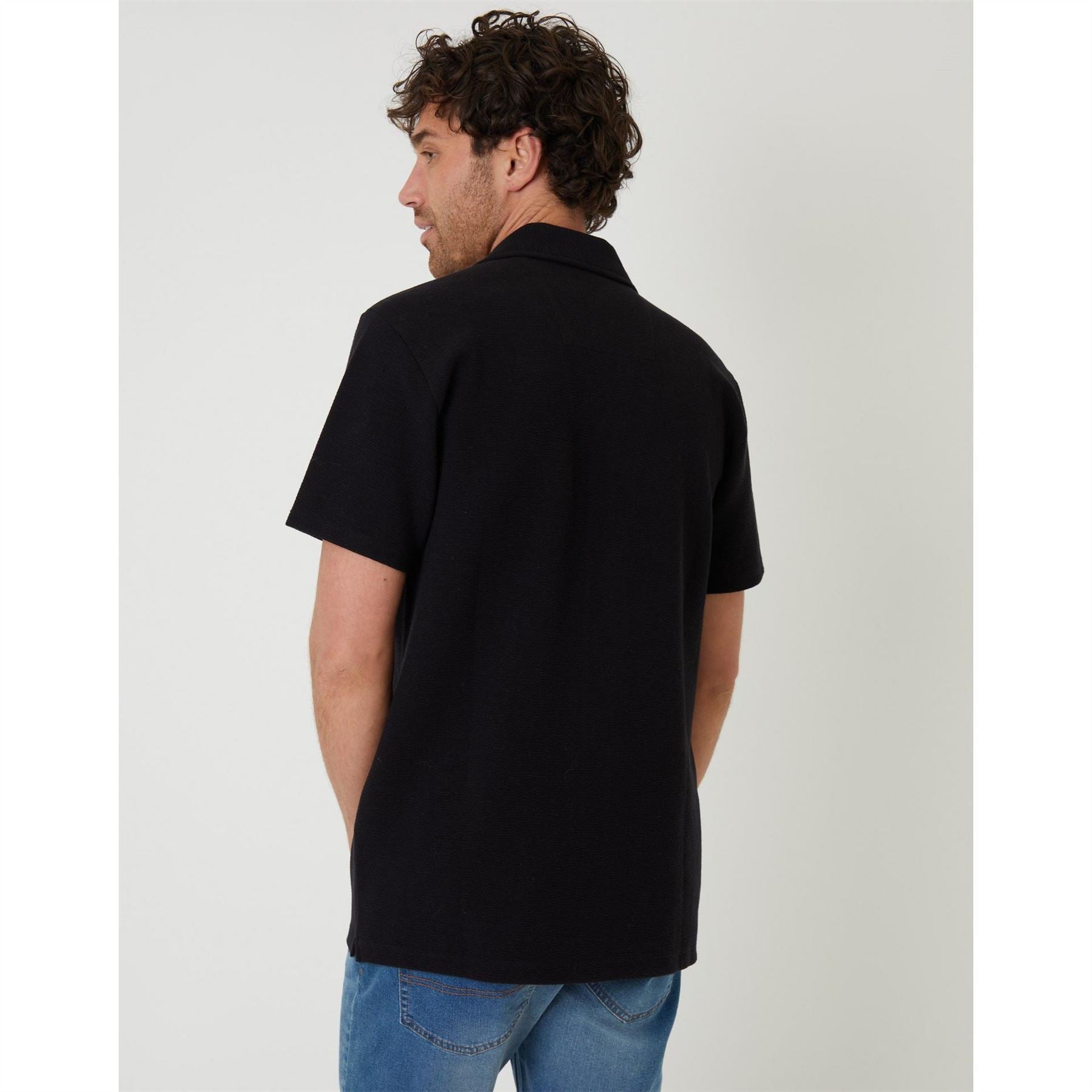 Threadbare Embley Relaxed Fit Short Sleeve Shirt