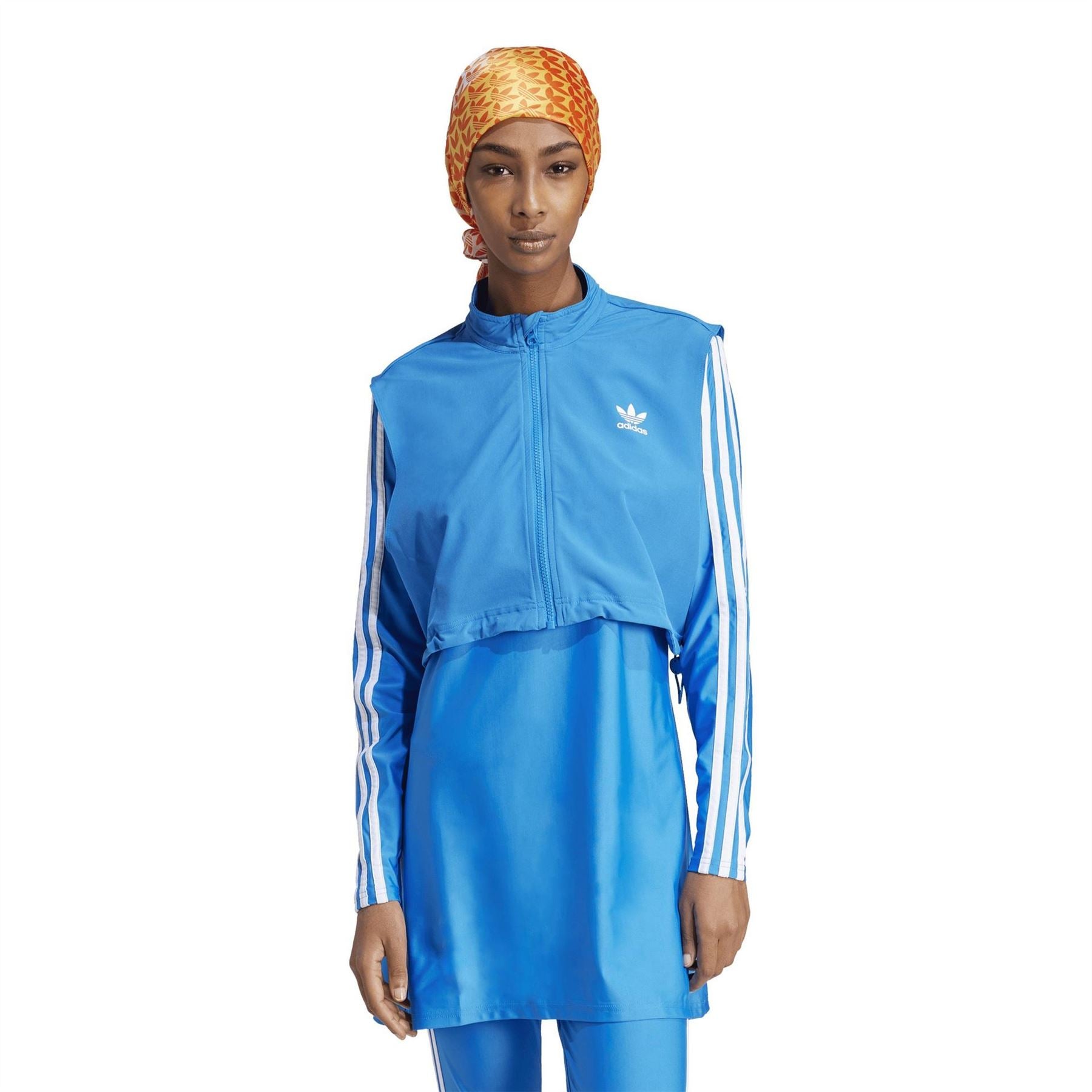 adidas Adicolor Three Stripes Patterned Burkini Set