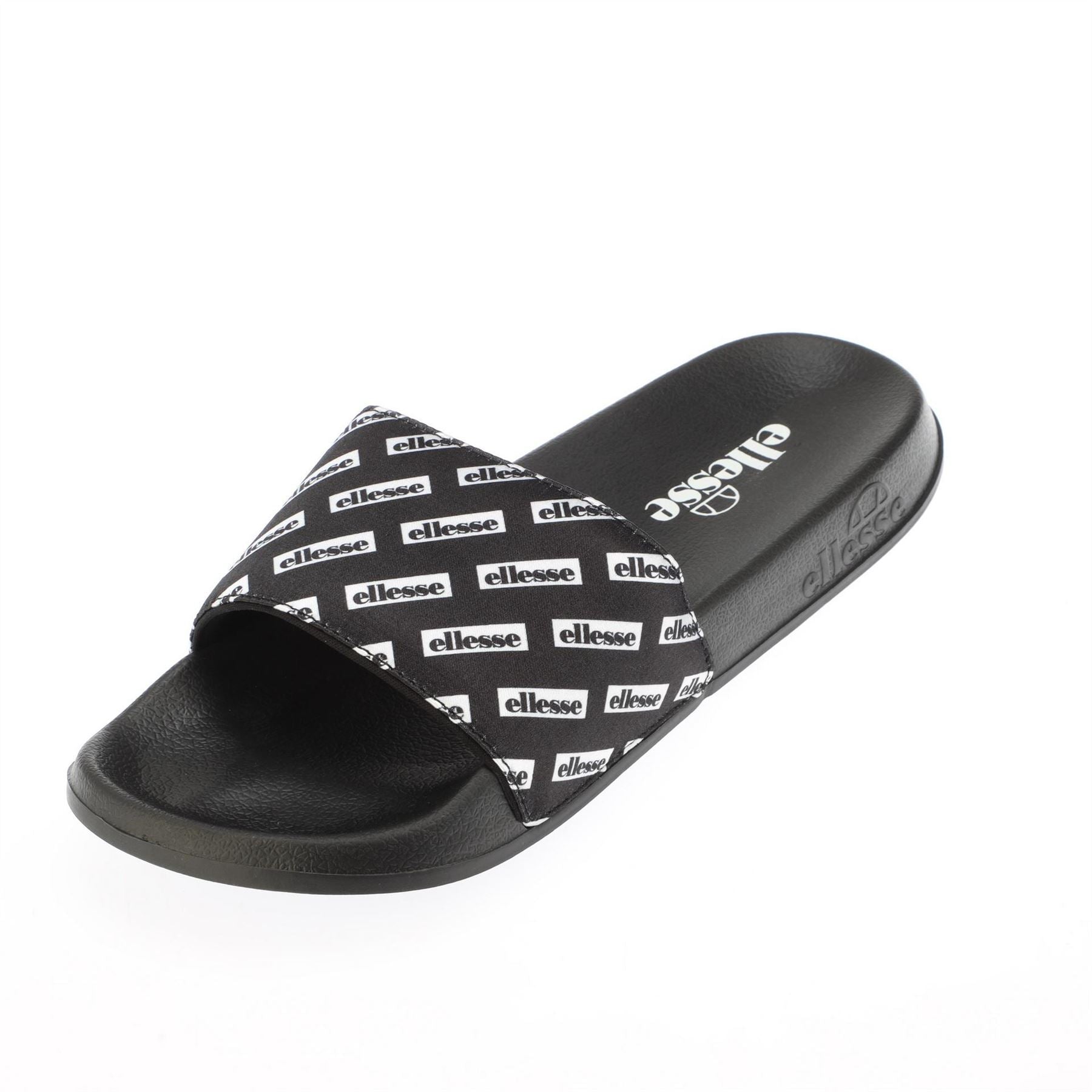 Ellesse Morgans All Over Logo Slides