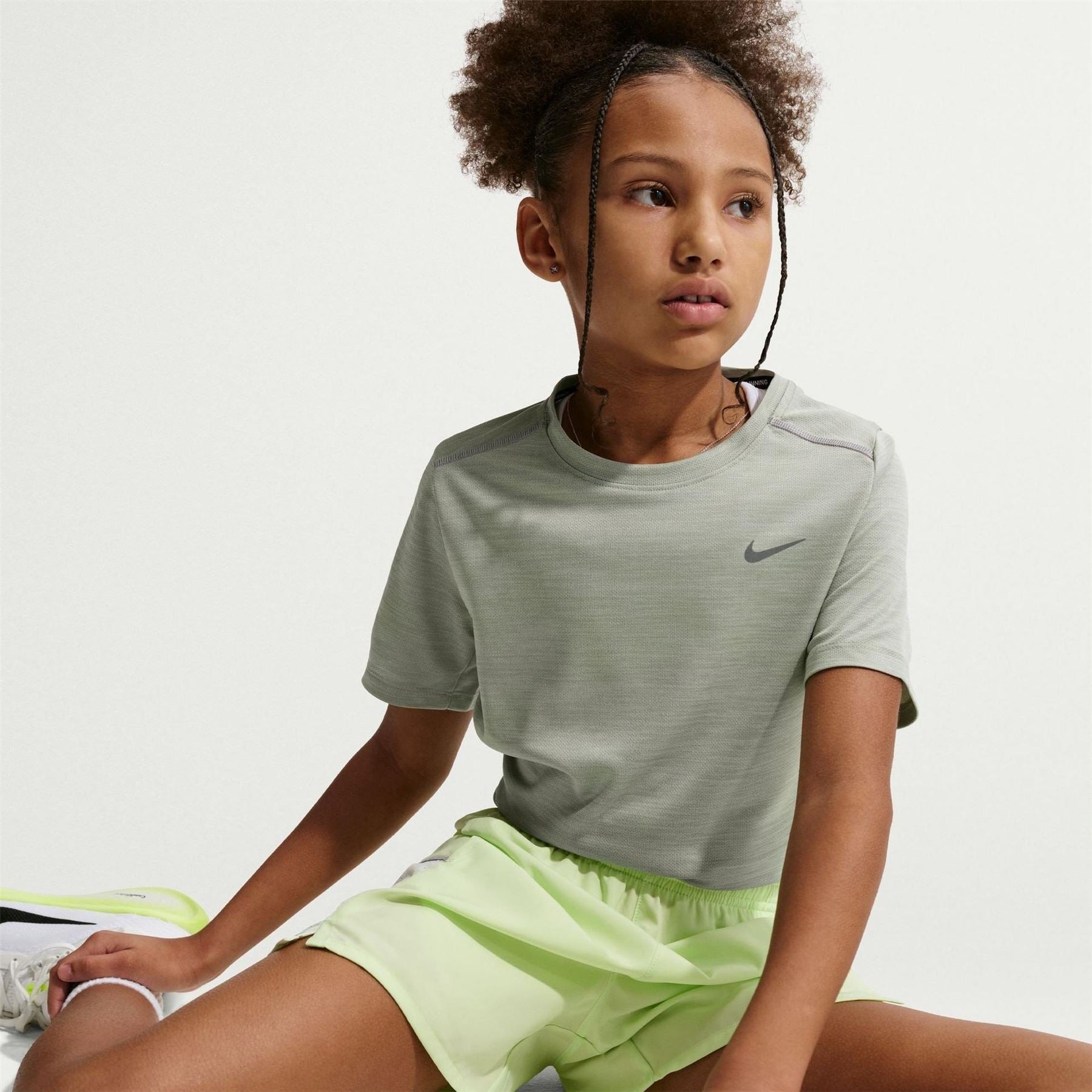 Nike Dri Fit Miler Big Kids (boys) Training Top
