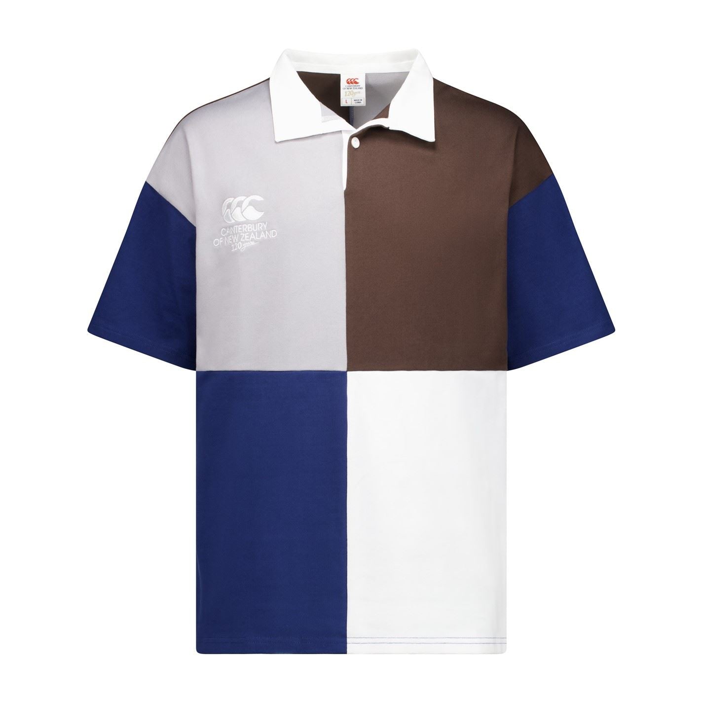 Canterbury Harlequin Short Sleeve Rugby Shirt Adults