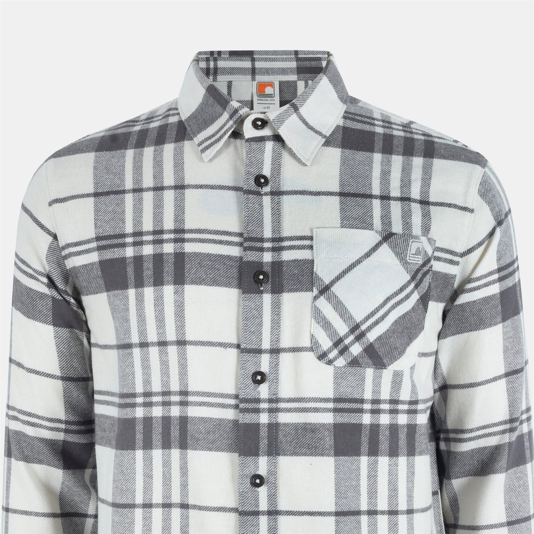 SoulCal Soul Check Long Sleeve Patterned Shirt