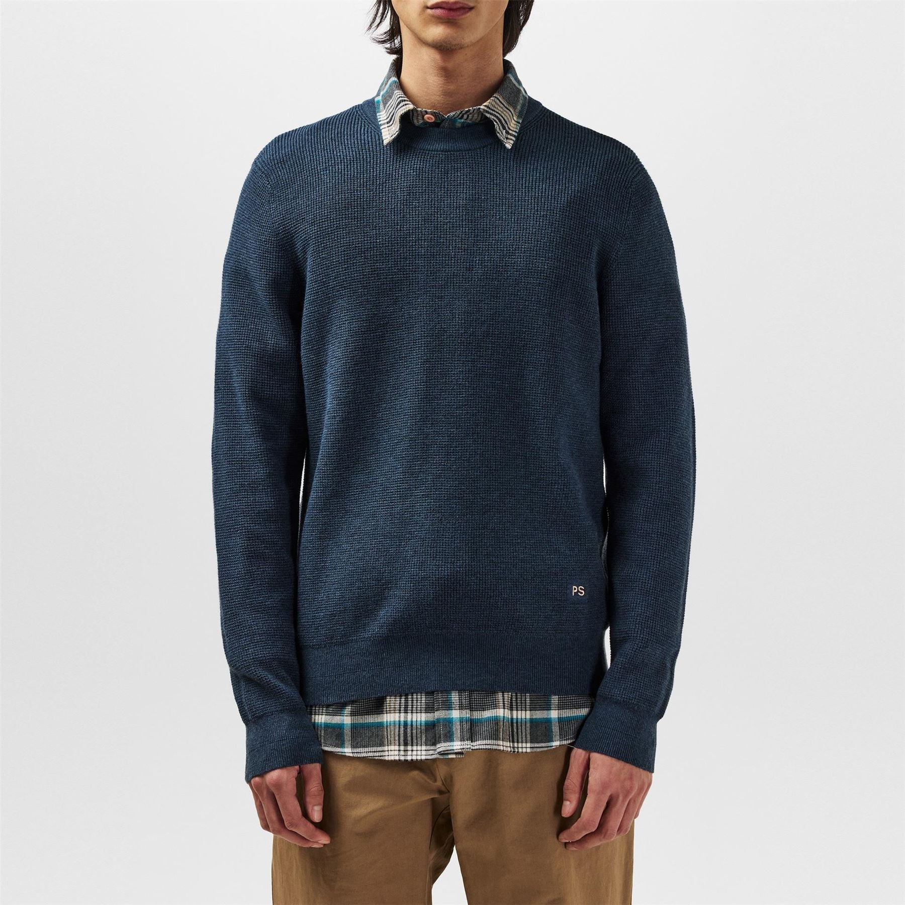 PS Paul Smith Crew Neck Regular Fit Long Sleeve Sweater