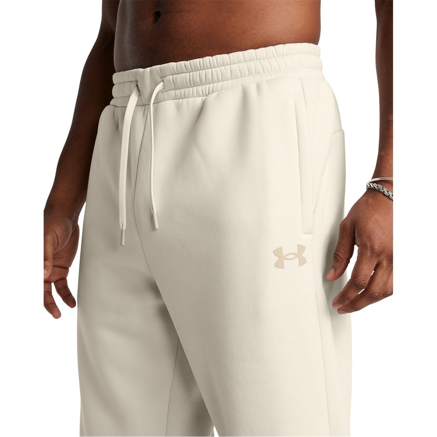Under Armour Solid Patterned Fleece Pro Joggers