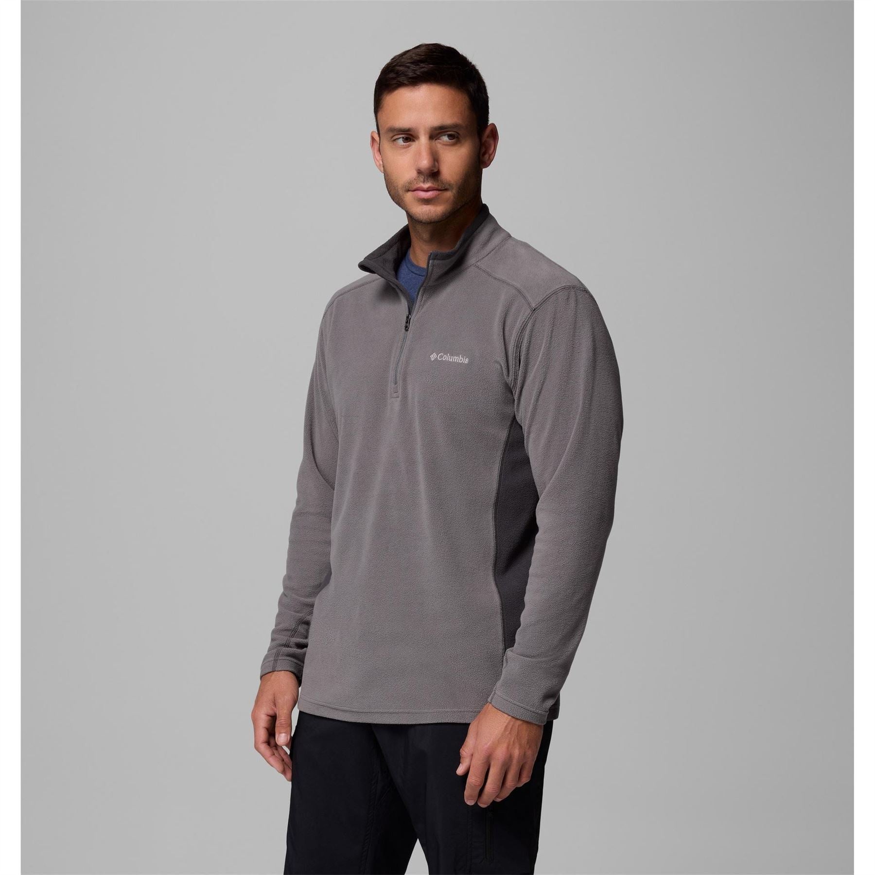Columbia Klam Fleece Regular Fit Zip Neck Sweatshirt