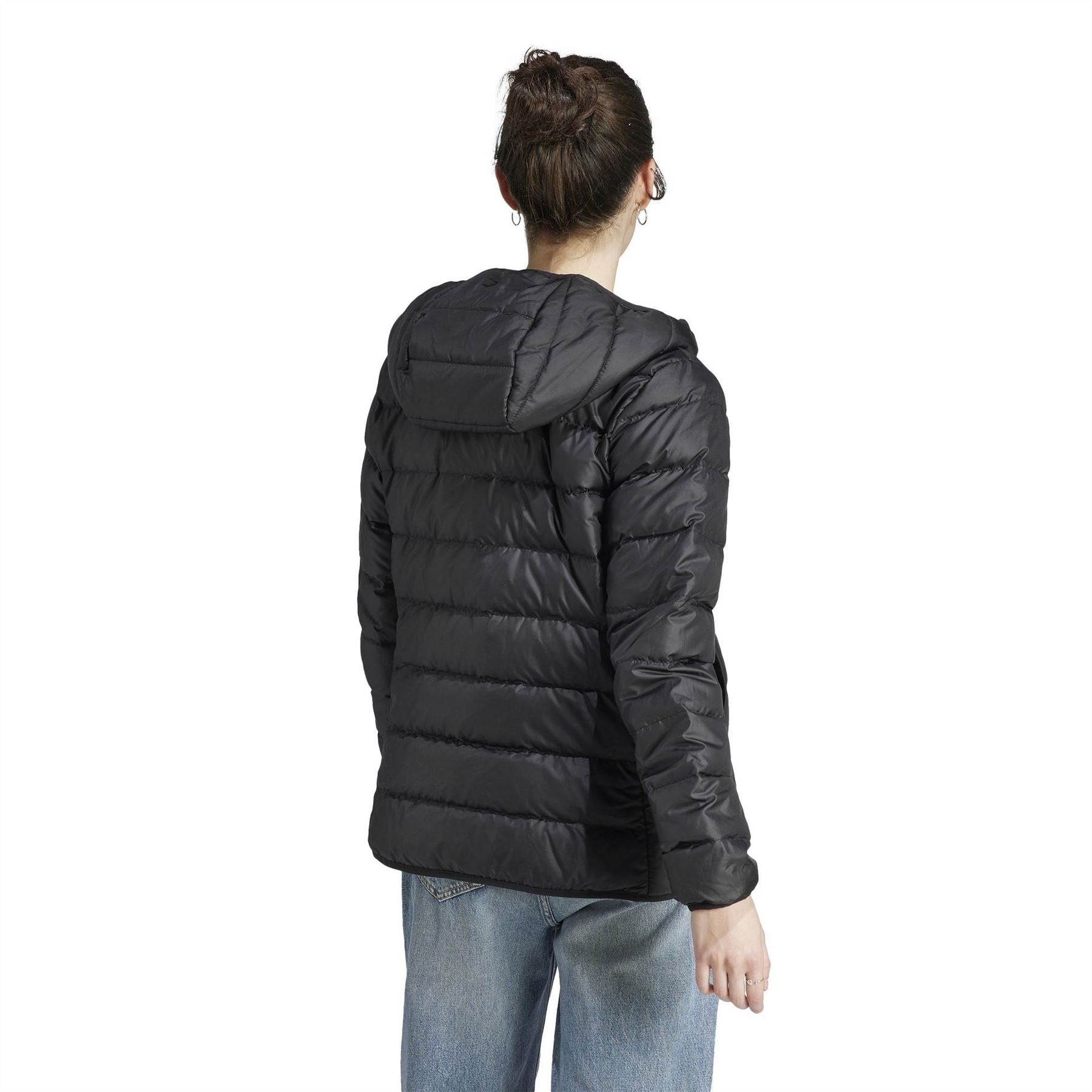 adidas Essentials Light Water Resistant Duck Down Slim Fit Down Jacket
