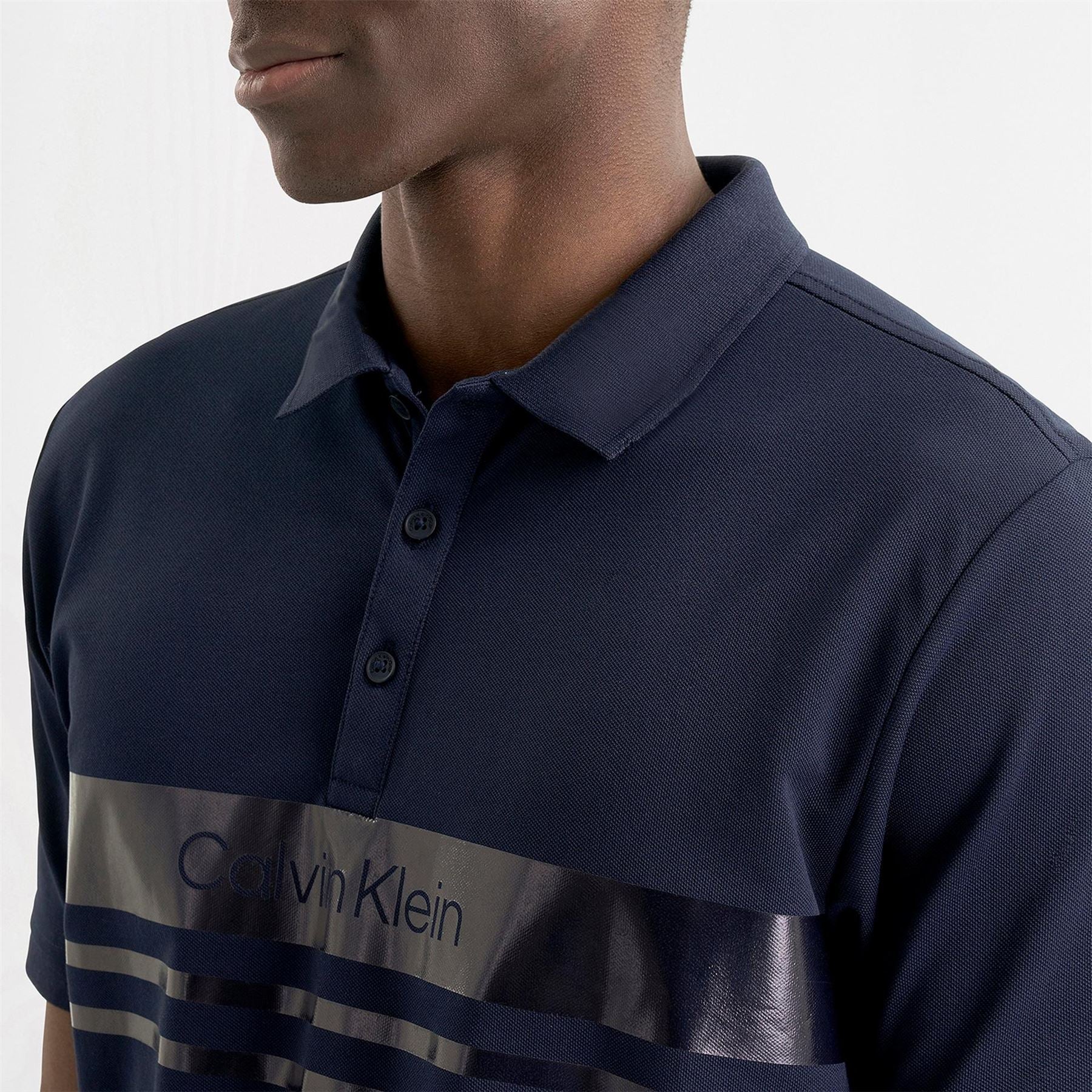 Calvin Klein Golf Short Sleeve Performance Polo Shirt