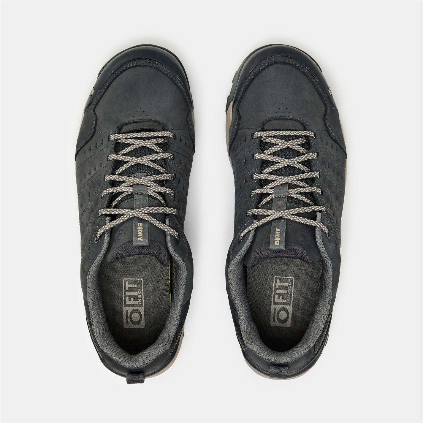 Oboz Mens Sypes Wide Leather Waterproof Shoes