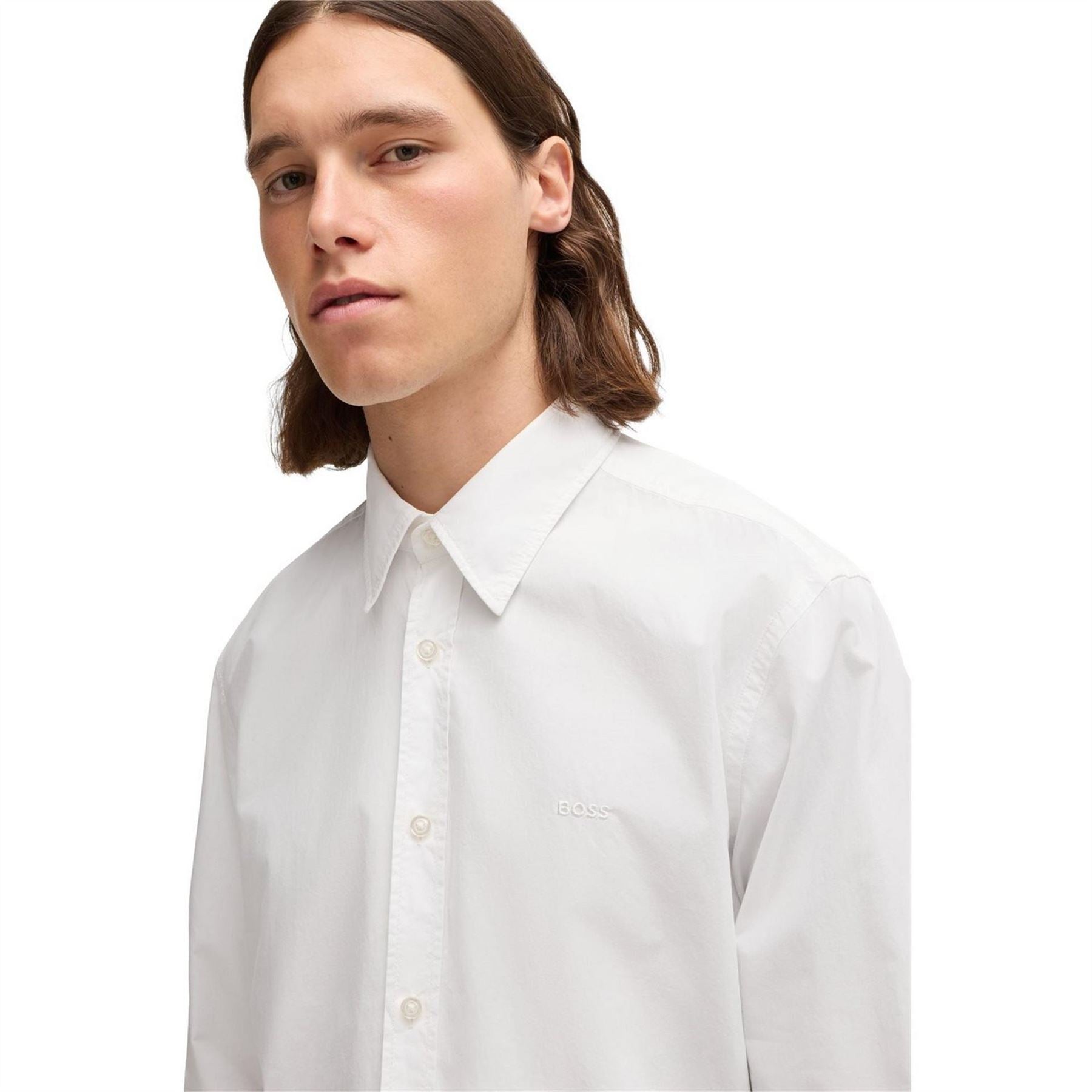 Boss Relegant 6 M Plain Long Sleeve Shirt