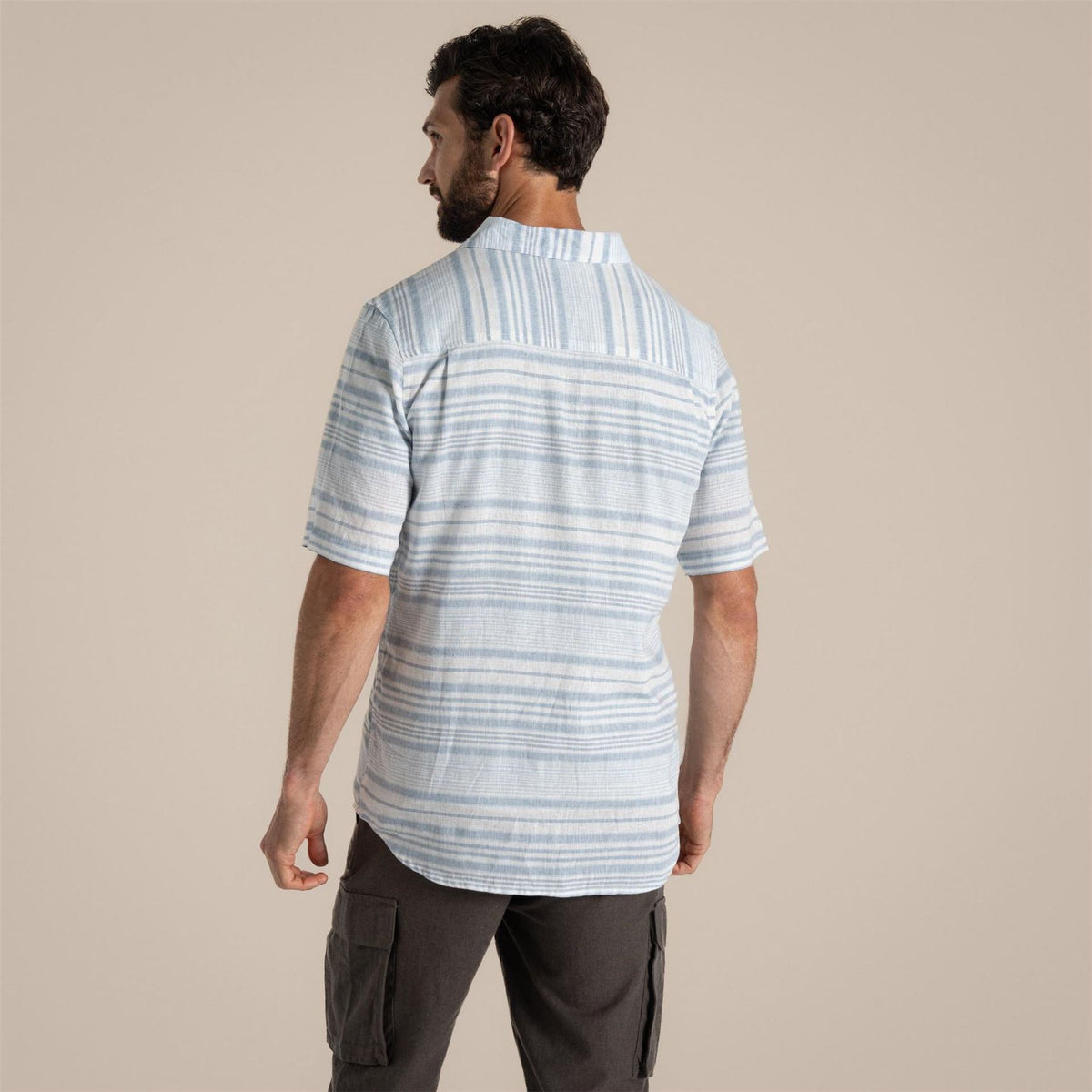 Craghoppers Collared Neck Shirt Collar Short Sleeve Shirt